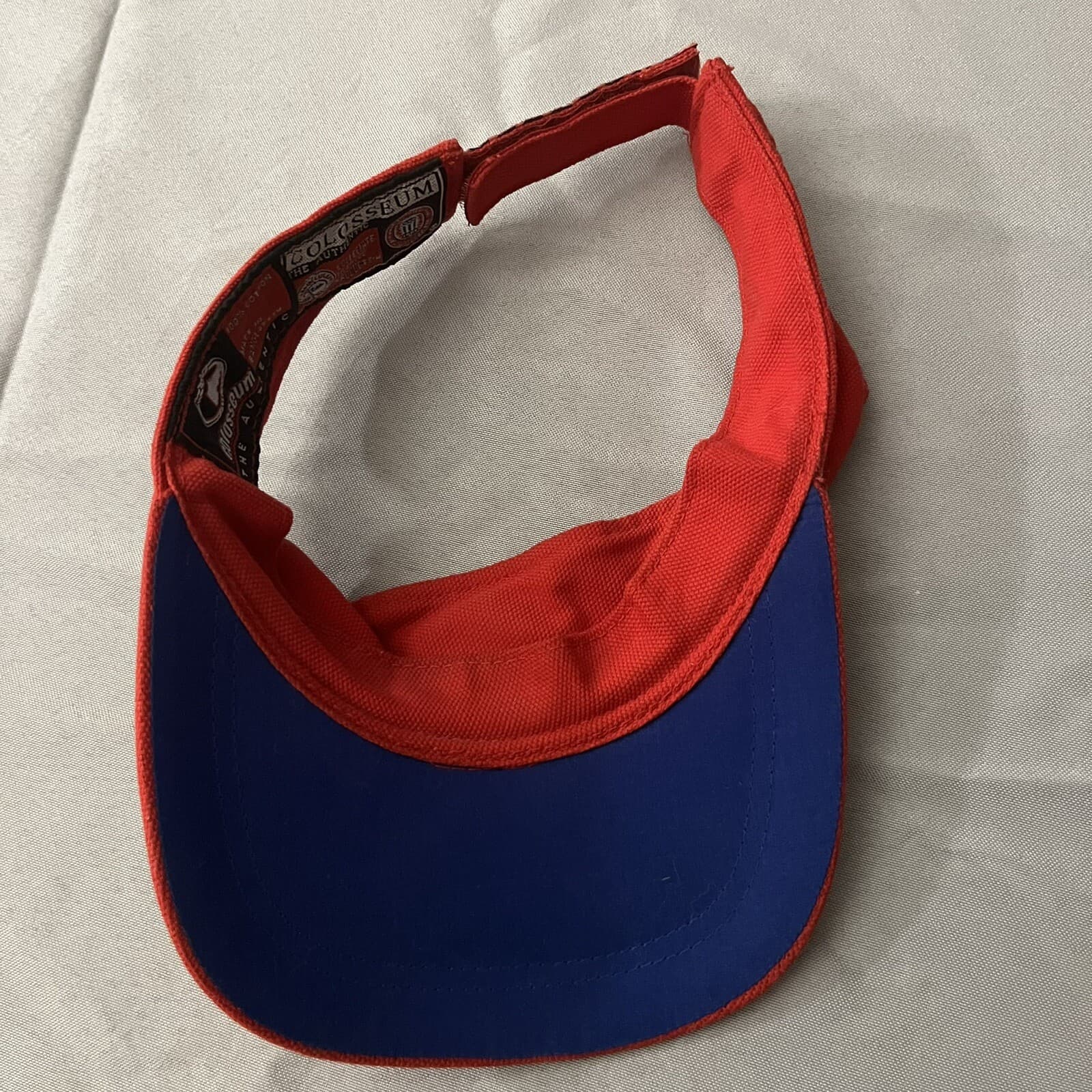 Colosseum Vintage Red Fresno State Bulldogs Vizor Cap Collegiate Licensed Prod. - Thumbnail 3