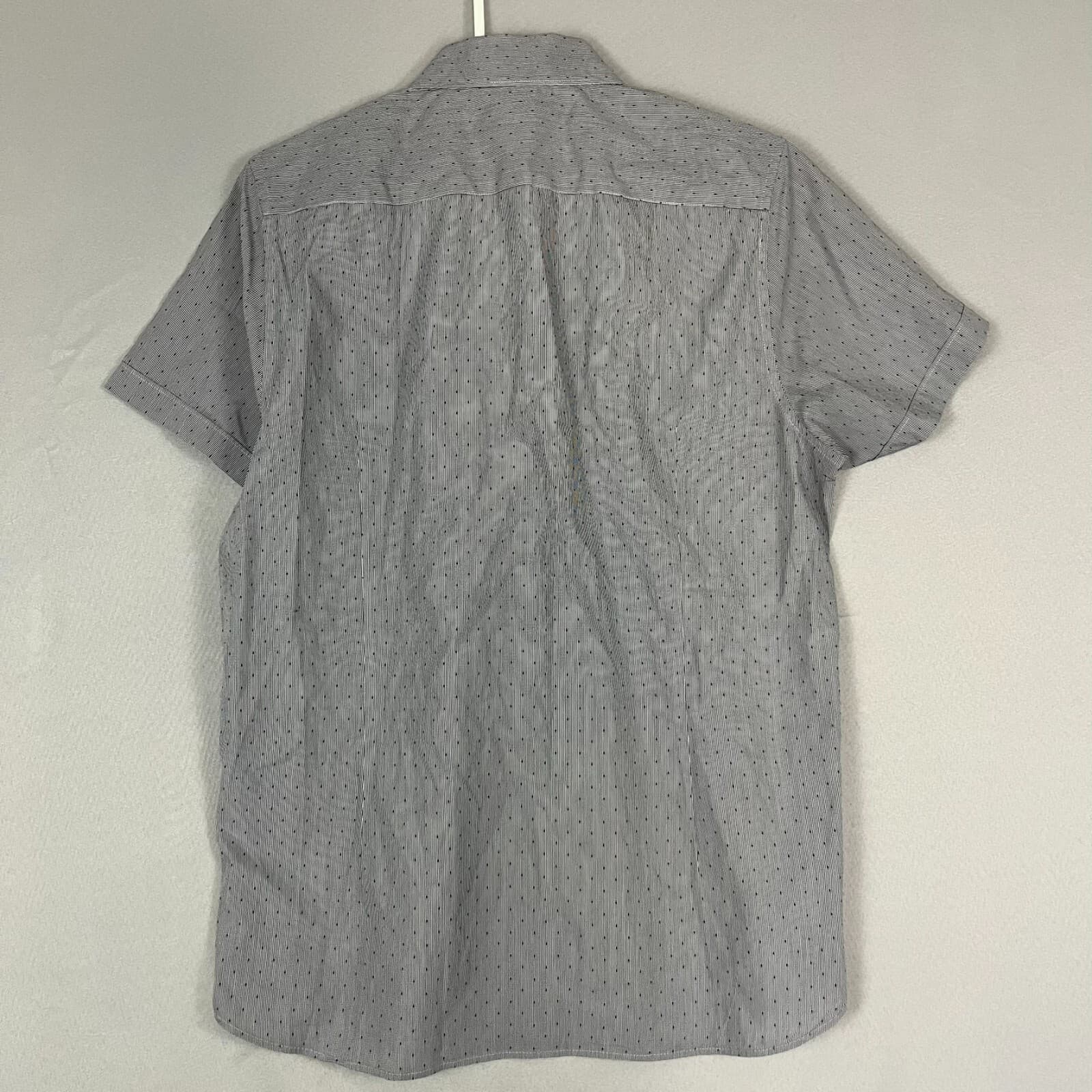 Lot Of 2 Ted Baker Shirt Mens 3 Gray Blue 100% Cotton Professional Career Office - Thumbnail 8
