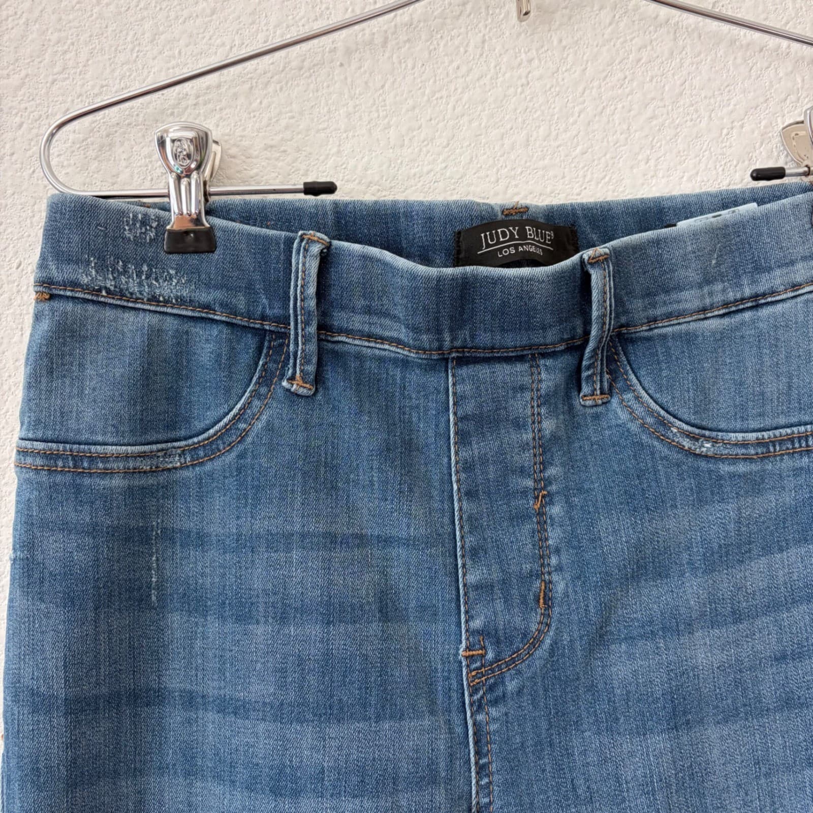 Judy Blue Slim Bootcut Jeans Womens 5/27 Medium Wash High Rise Stretch - Thumbnail 2