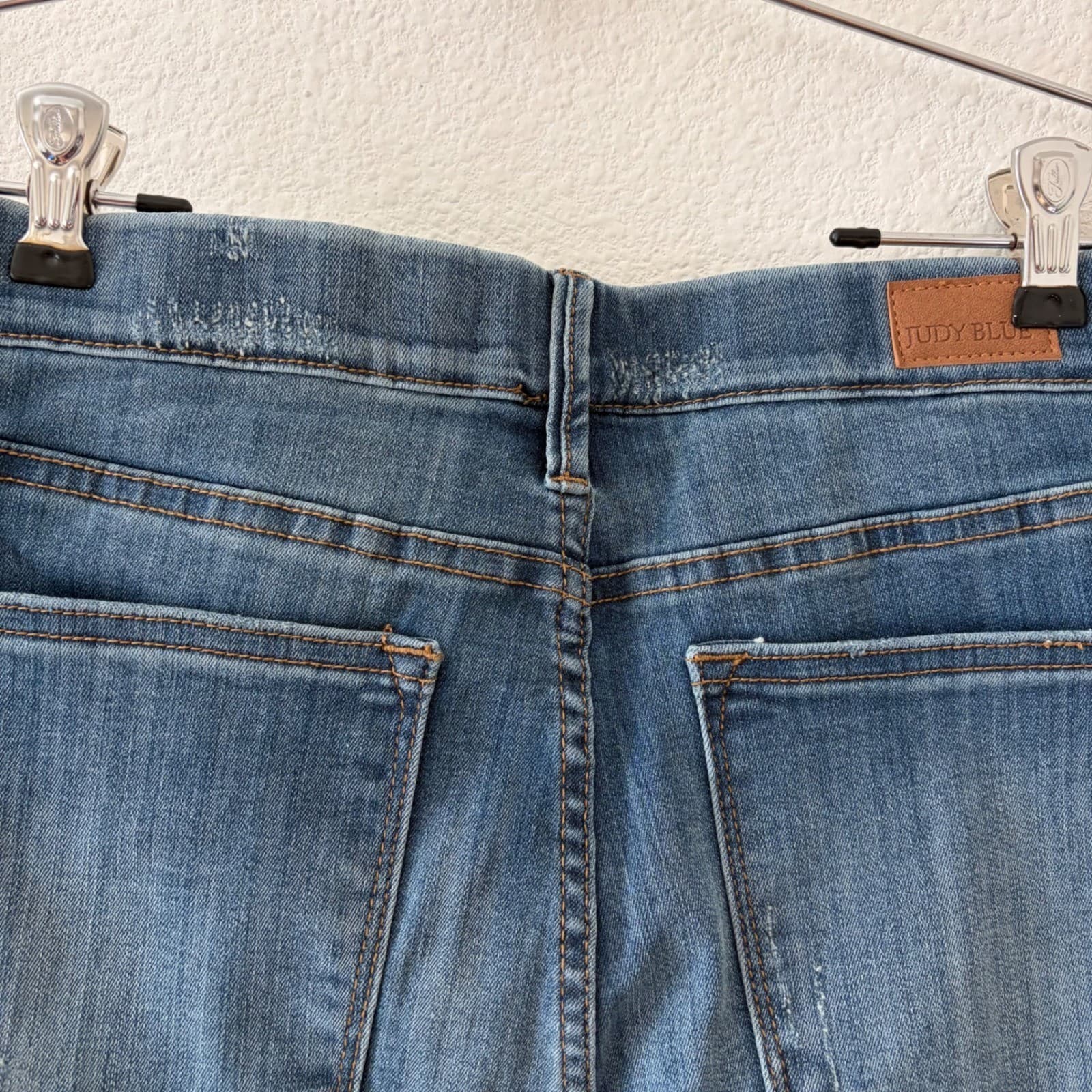 Judy Blue Slim Bootcut Jeans Womens 5/27 Medium Wash High Rise Stretch - Thumbnail 4
