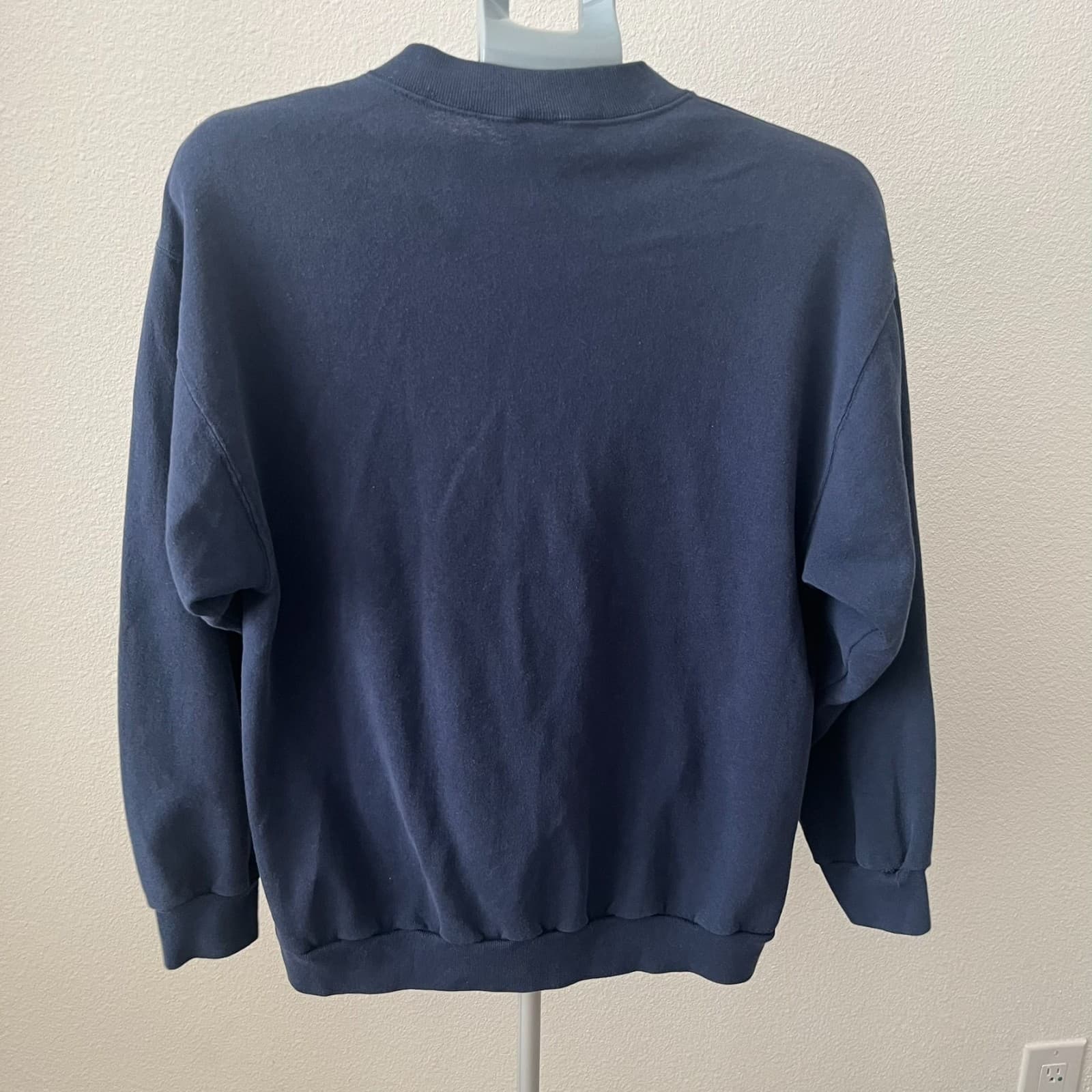 Vintage Trench Sweatshirt Womens Large Blue New York Giants NFC Eastern Division - Thumbnail 2