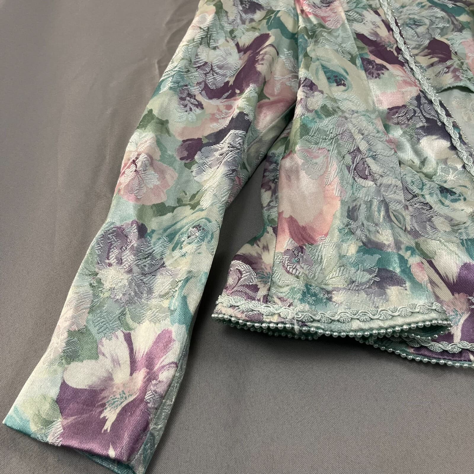 Nah Nah Collection By Jonathan Tait Blazer Jacket Women's 10P Floral Elegant - Thumbnail 7