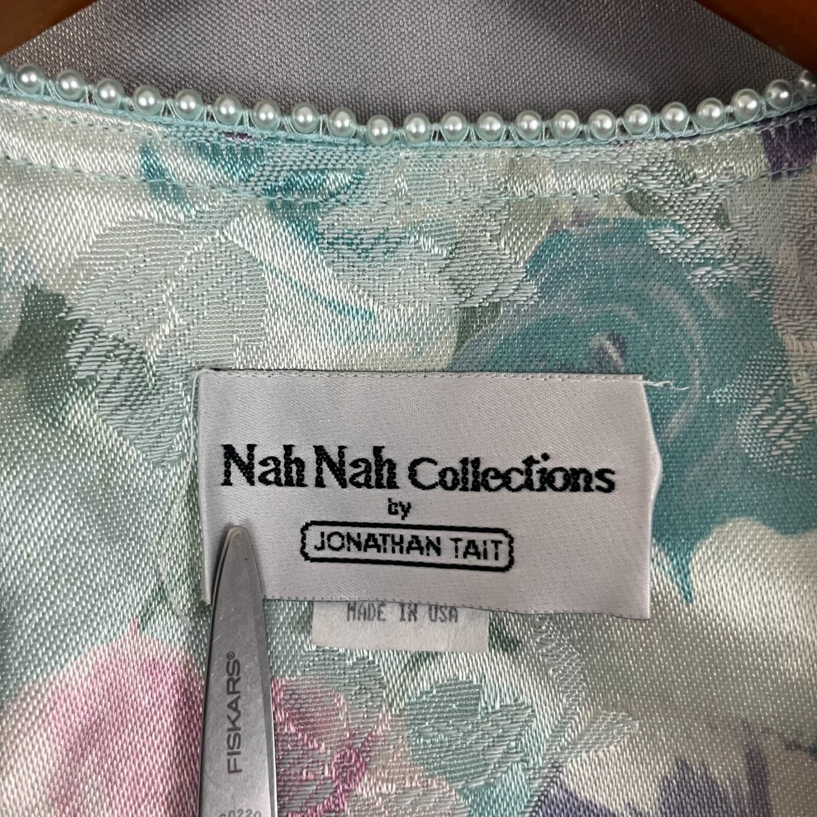 Nah Nah Collection By Jonathan Tait Blazer Jacket Women's 10P Floral Elegant - Thumbnail 3
