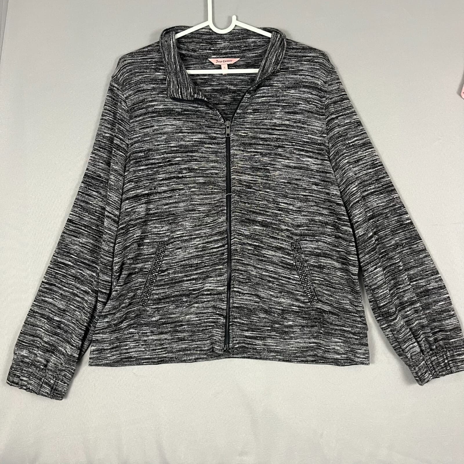 BUNDLE Women's Juicy Couture Size LG Performance Jacket and Soft Pink Blouse - Thumbnail 8