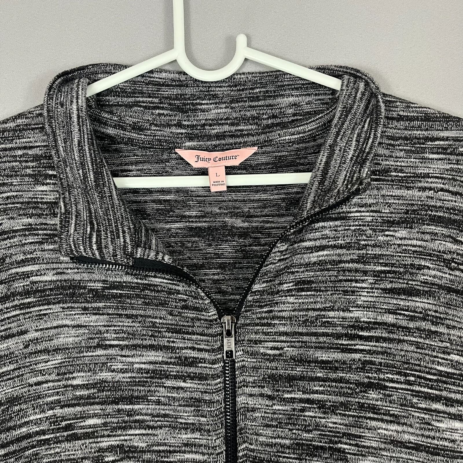 BUNDLE Women's Juicy Couture Size LG Performance Jacket and Soft Pink Blouse - Thumbnail 7