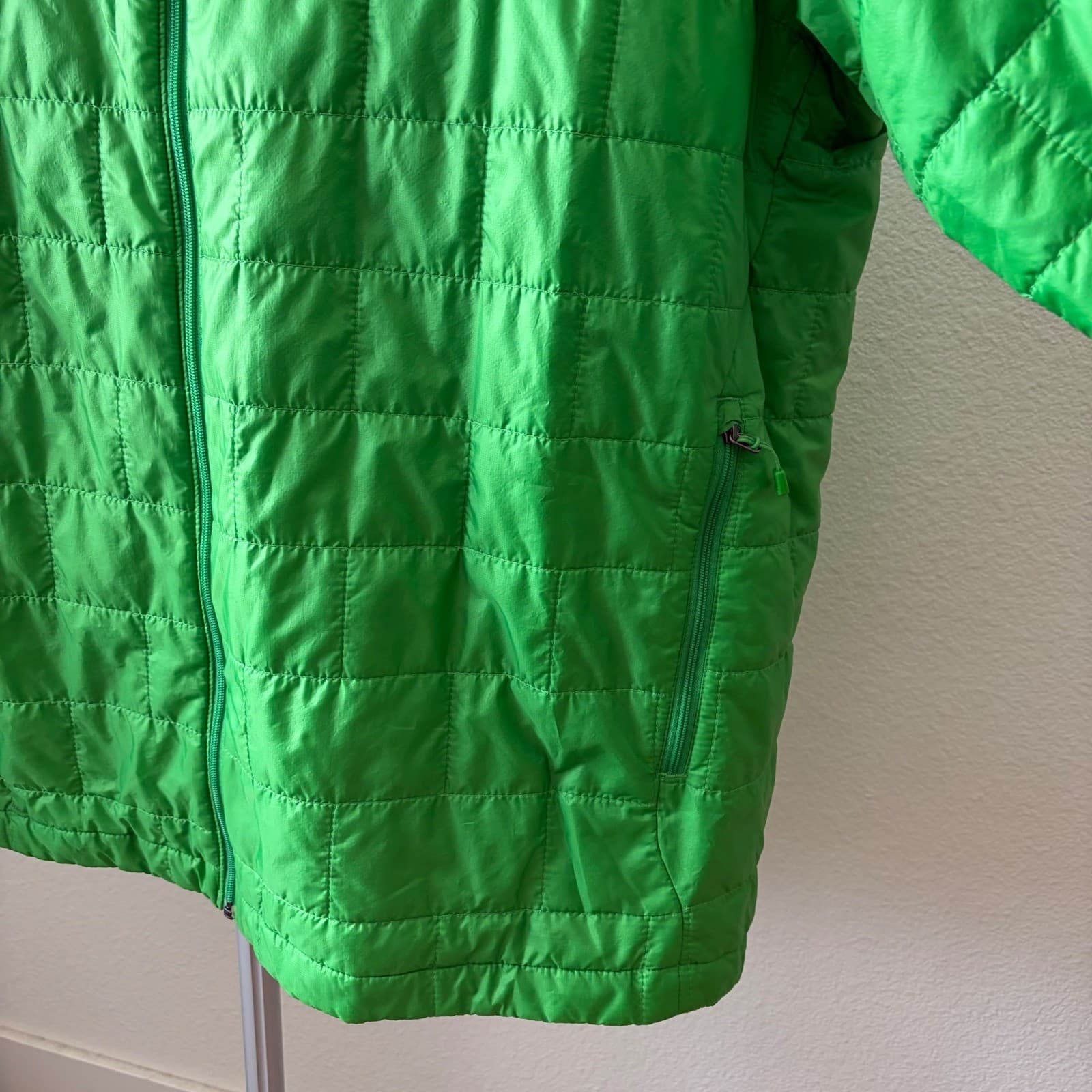Patagonia Nano Puff Jacket Mens XL Green Quilted PrimaLoft Insulated Full Zip - Thumbnail 3