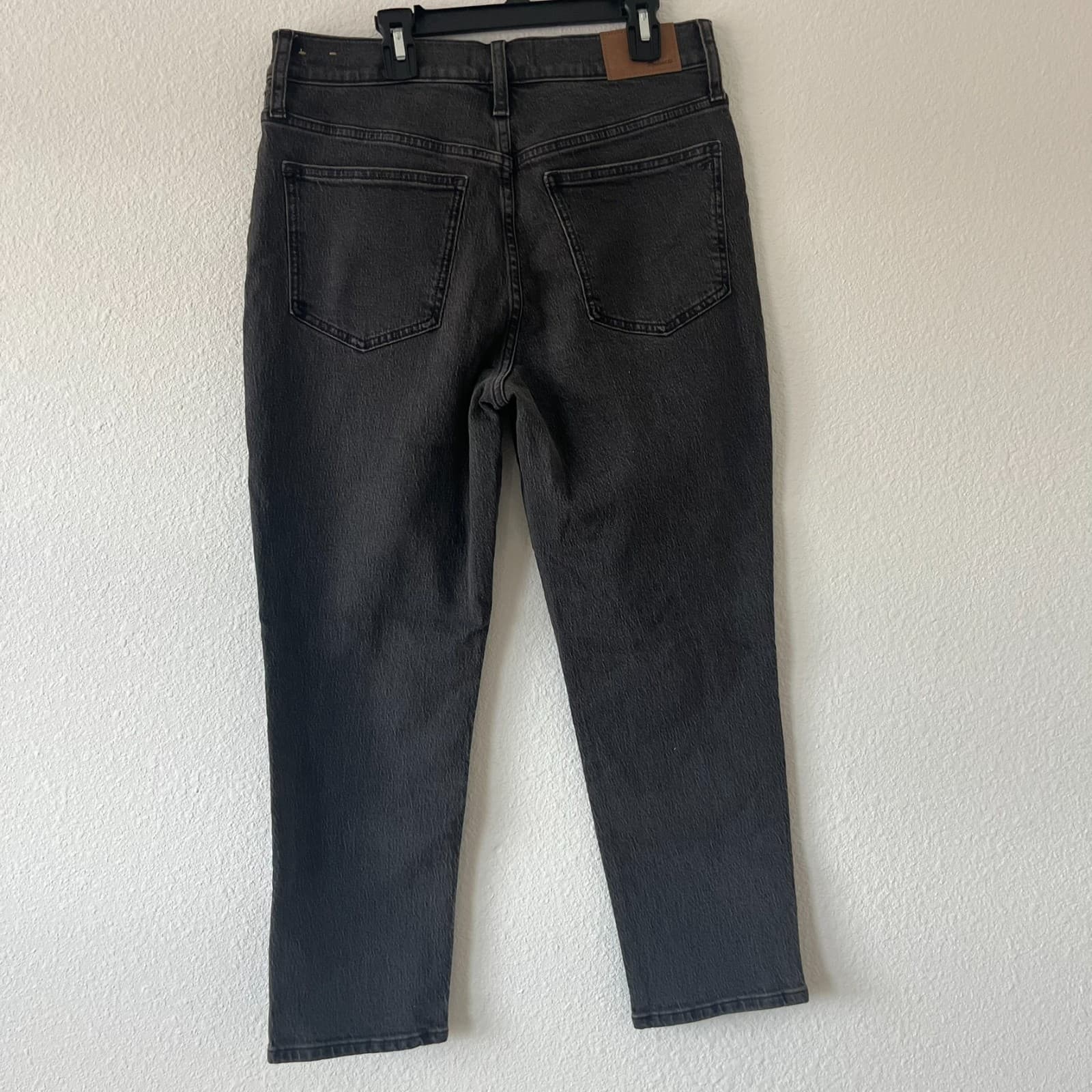 Madewell Vintage Jeans Women's 28P Black Denim Cotton Pockets Skinny Leg Zip Fly - Thumbnail 2