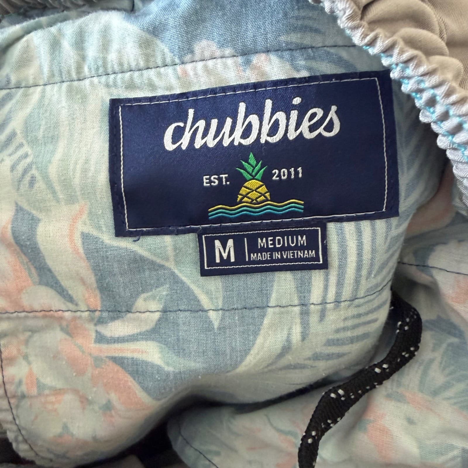 Chubbies Everywear Pants Mens Medium Grey Performance Stretch Tapered Chino - Thumbnail 2