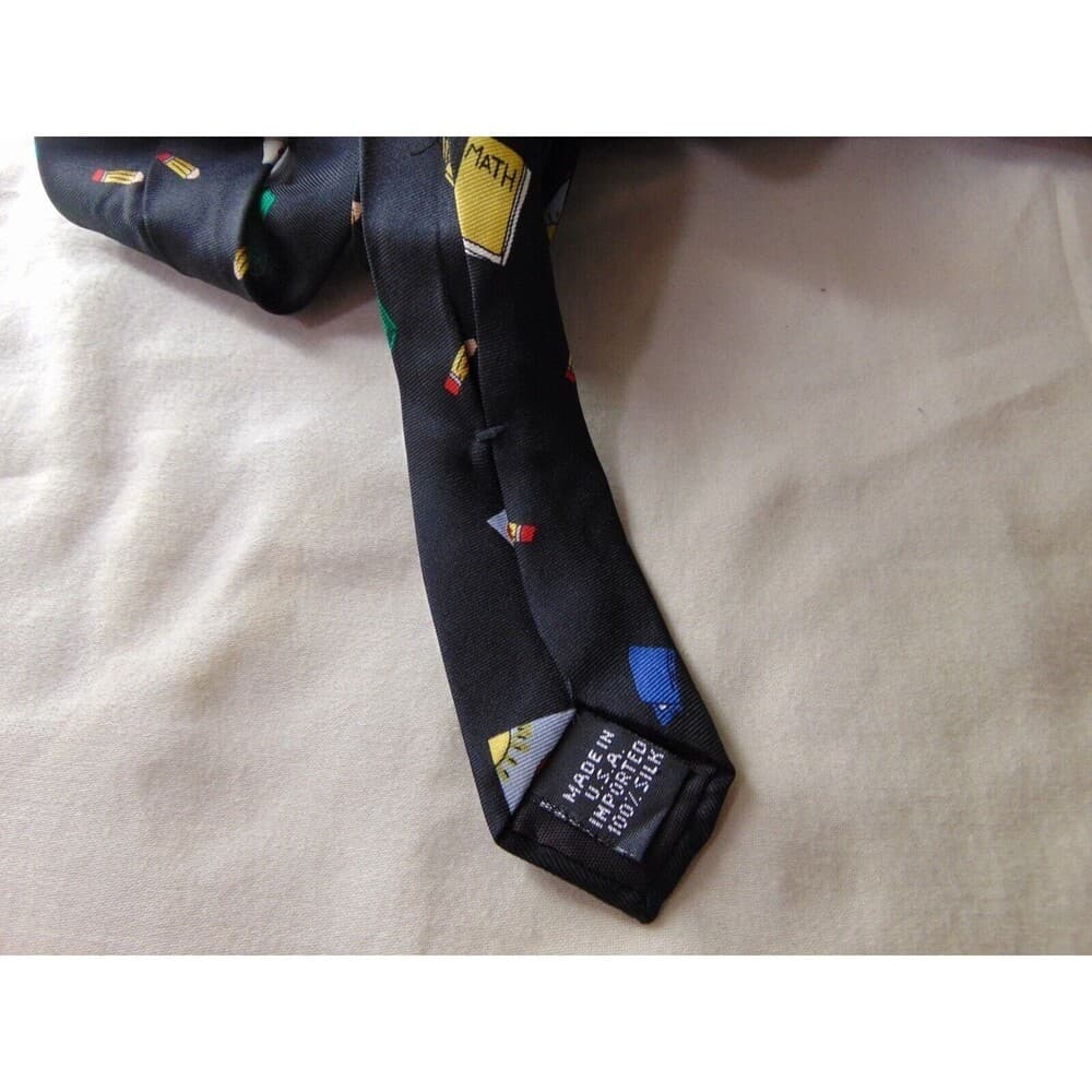 Teacher Appreciation Gift Save The Children My Favorite Teacher Novelty Neck Tie - Thumbnail 5