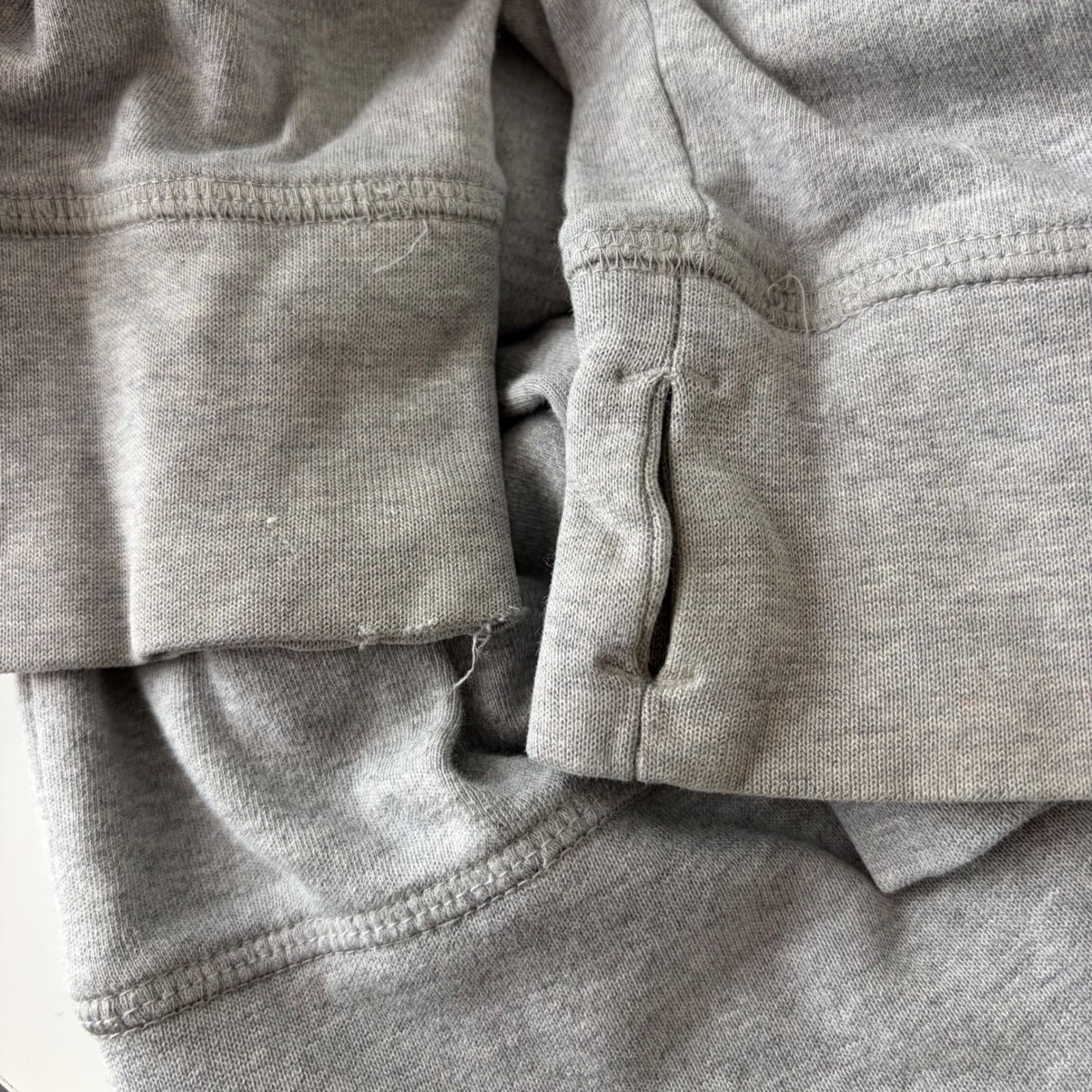 Pact Full Zip Hoodie Women Size M Grey Organic Cotton Thumbhole Pocket - Thumbnail 4