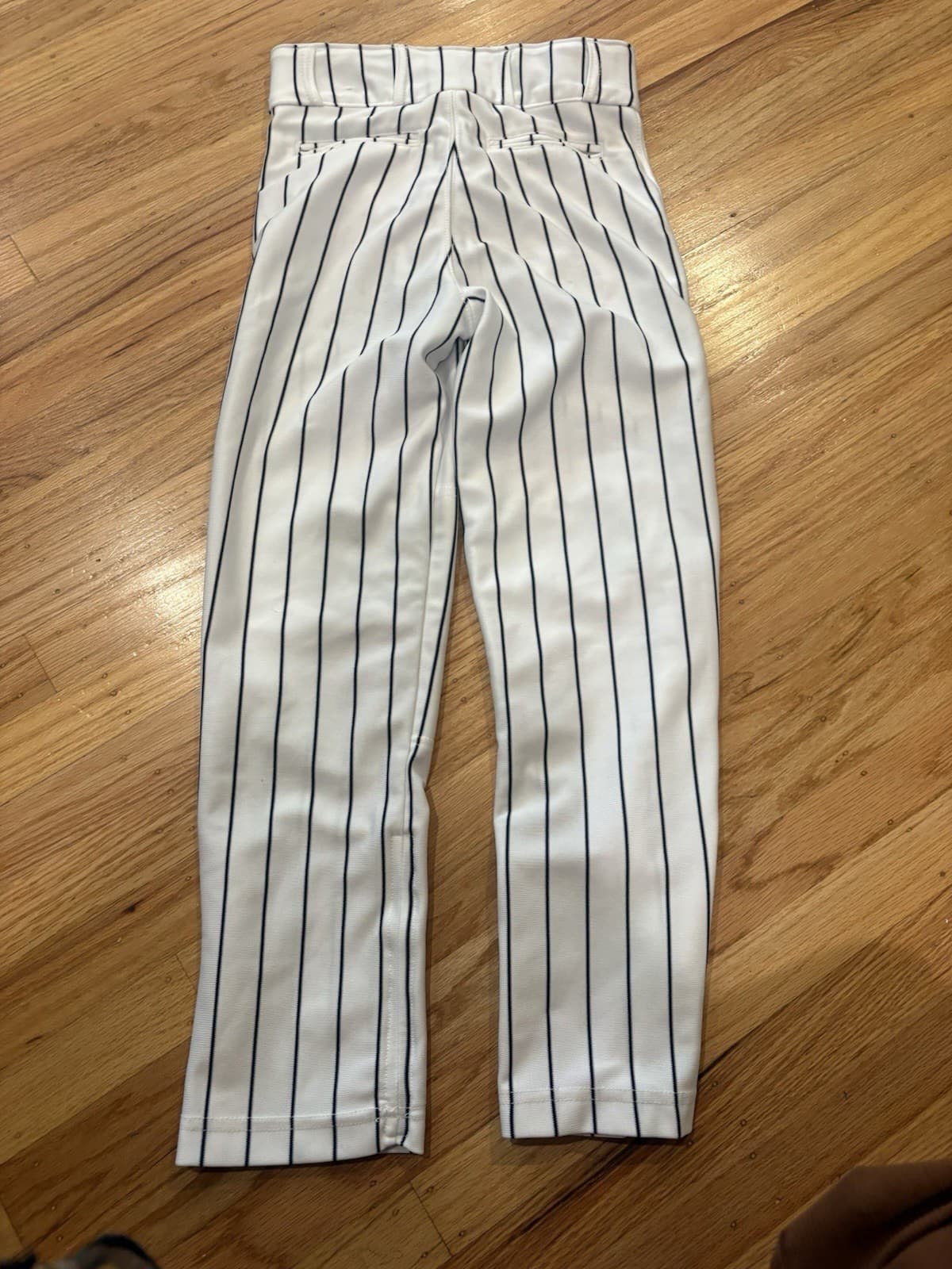 champro baseball pants White Navy Pinstripe YM Medium - Thumbnail 7