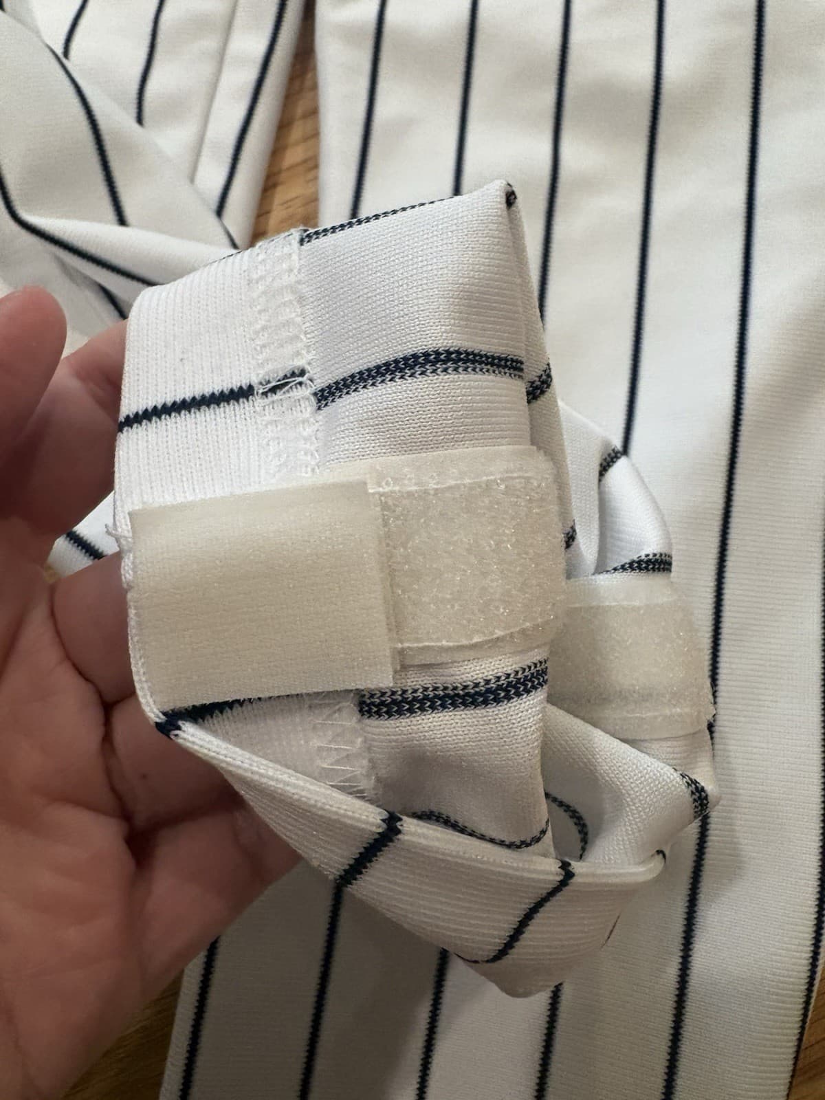 champro baseball pants White Navy Pinstripe YM Medium - Thumbnail 5