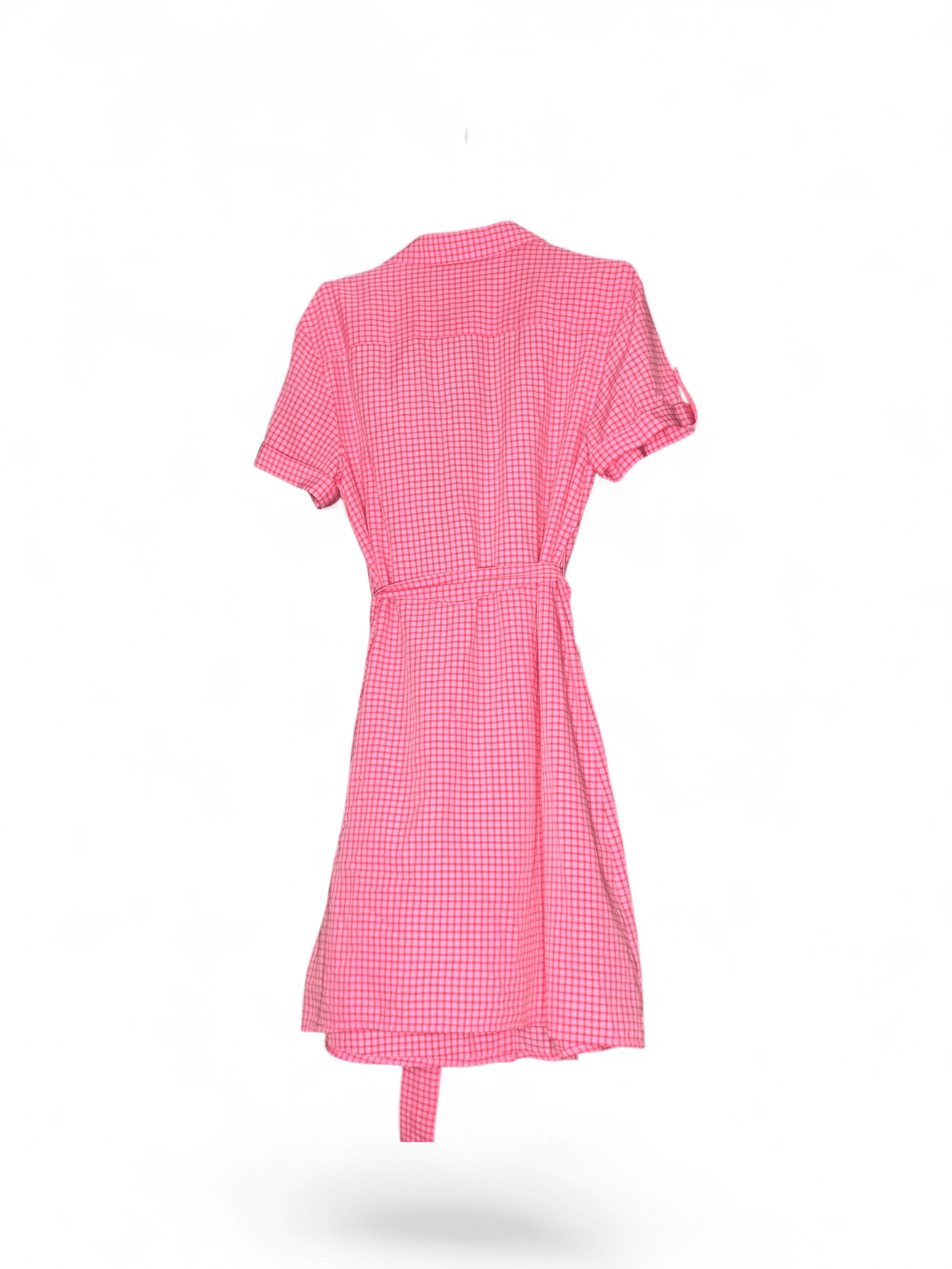 Draper James Pink Gingham Dress Size S - Thumbnail 3