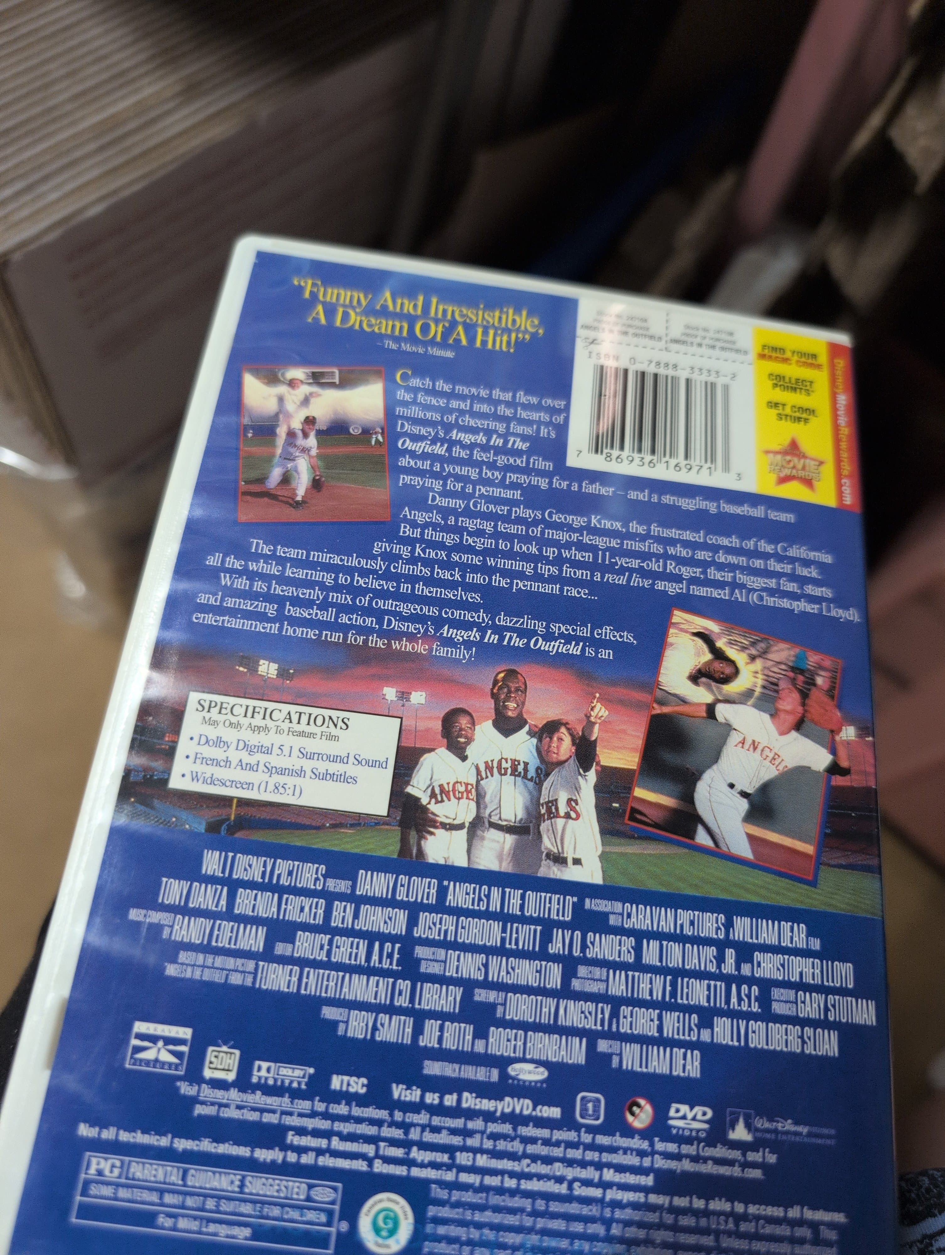 Disney Angels in the Outfield DVD - Thumbnail 9