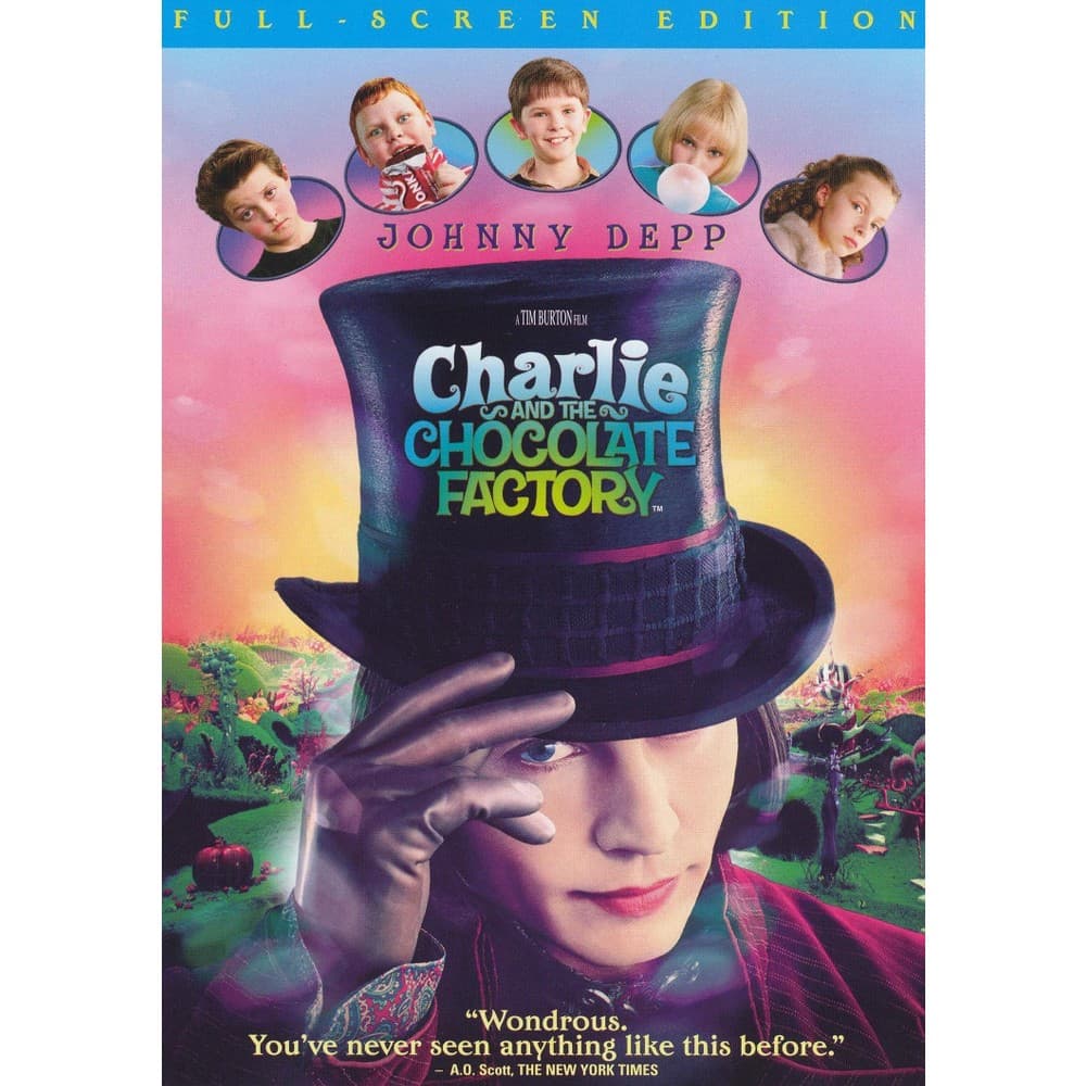 Charlie and the Chocolate Factory Full Screen (DVD) - Thumbnail 4