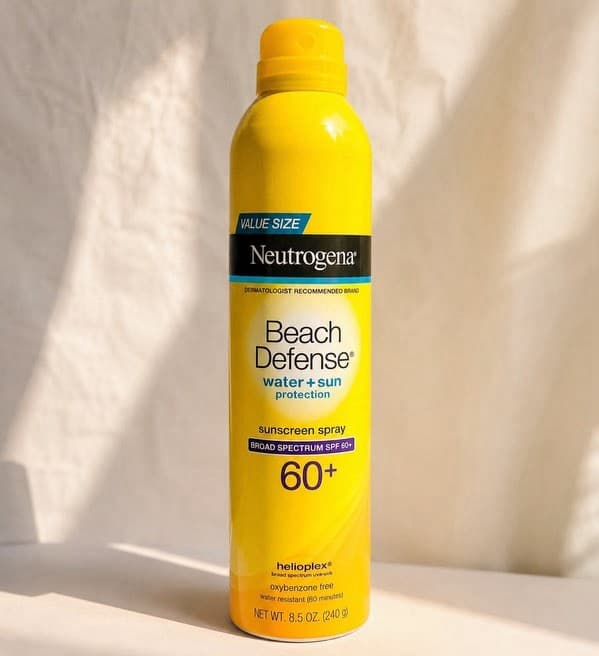 10 - Neutrogena Beach-Defense 60 SPF Water/Sun Protection Sunscreen Spray Lotion - Thumbnail 3