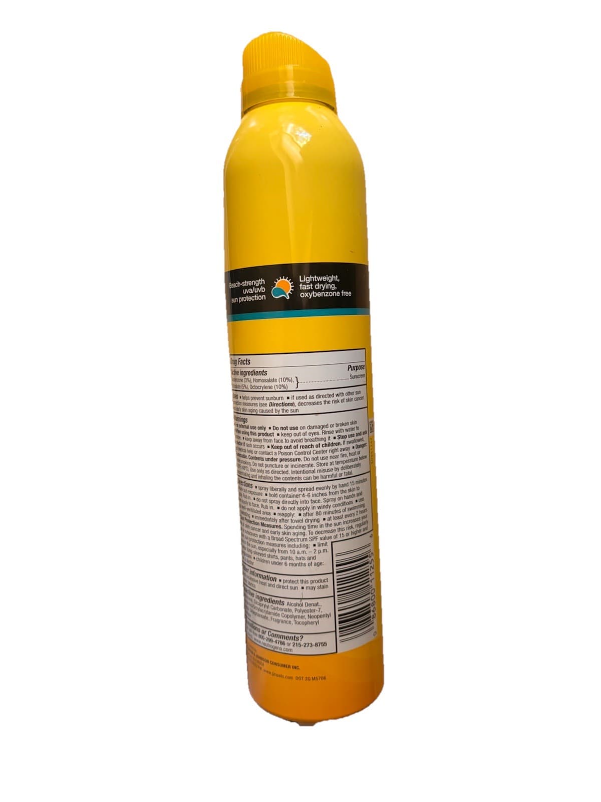 10 - Neutrogena Beach-Defense 60 SPF Water/Sun Protection Sunscreen Spray Lotion - Thumbnail 6