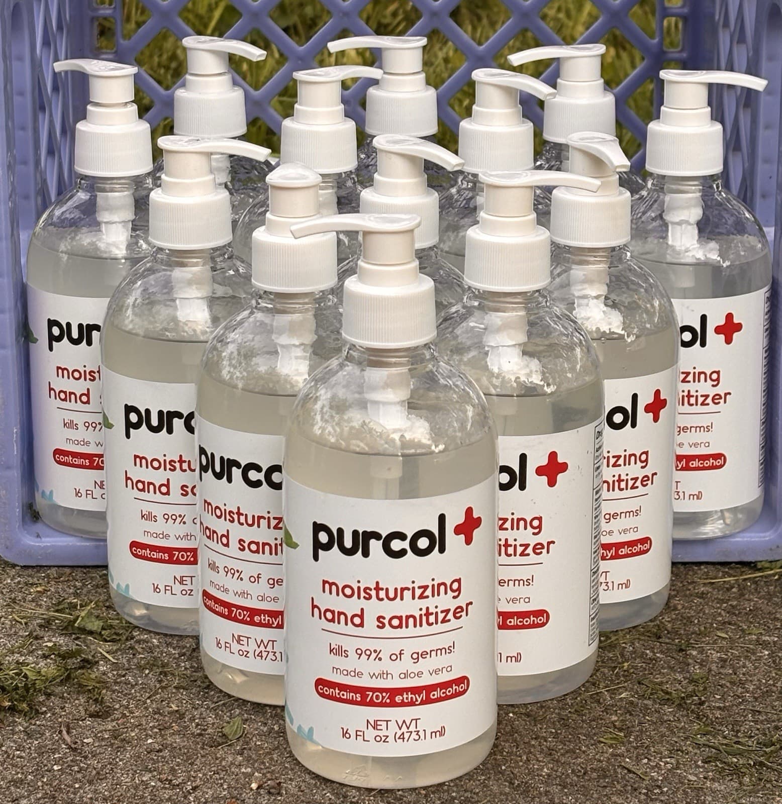 16 Oz. Pump Hand Sanitizer- Fast Drying, Moisturizing, Travel & Home Use - Thumbnail 5