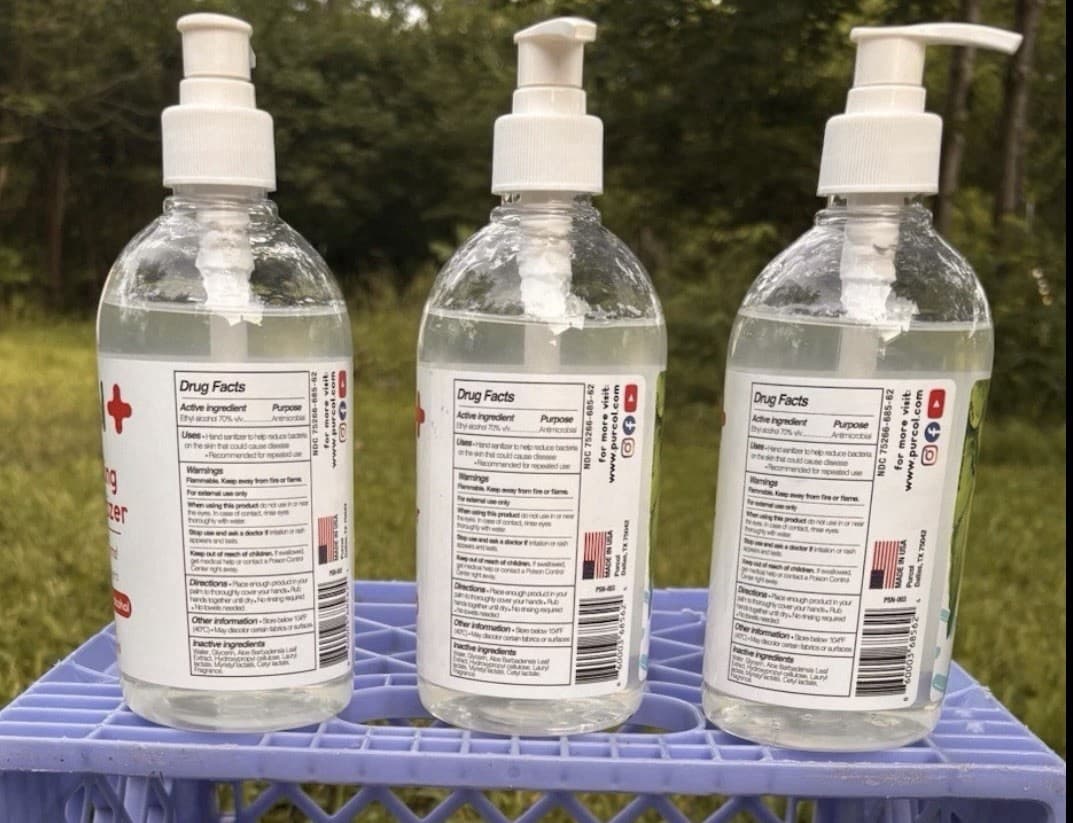 16 Oz. Pump Hand Sanitizer- Fast Drying, Moisturizing, Travel & Home Use - Thumbnail 4
