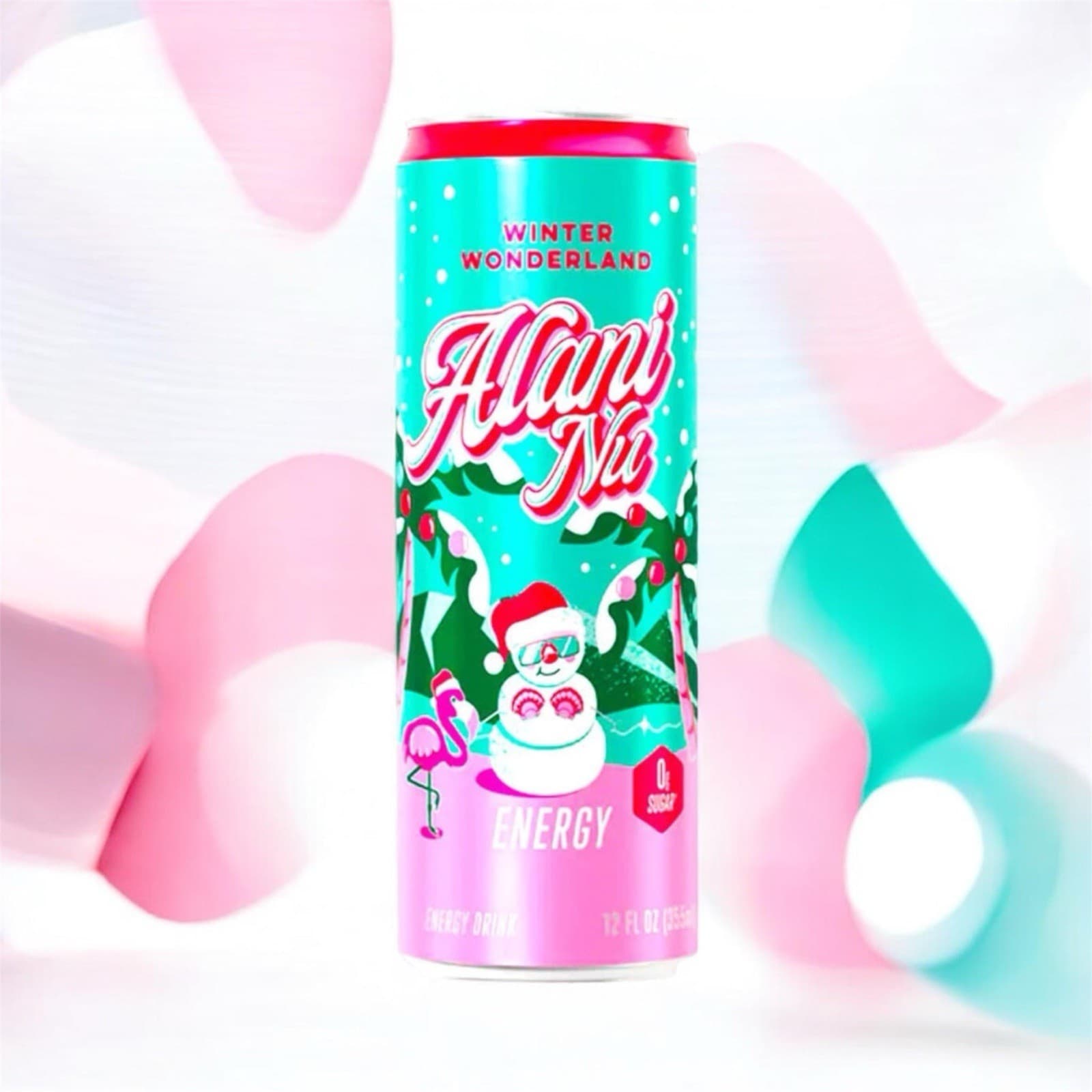 Alani Nu Winter Wonderland Energy Drink 24 Pack (2x12) Limited Edition Sealed - Thumbnail 5