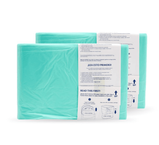 Janibell Akord Slim Adult Diaper Pail Refill Liners 2Ct Fits Akord 280 Slim P17K - Thumbnail 4