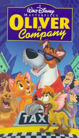 Oliver Company 1988 VHS Tape WALT DISNEY