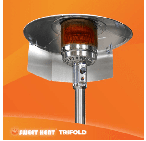 SWEET HEAT Patio Heater Reflector Shield Outdoor Heater Shield Round Heater P18K - Thumbnail 6