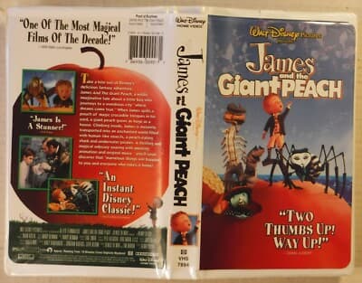 James and the Giant Peach  [VHS] unopened - Thumbnail 8