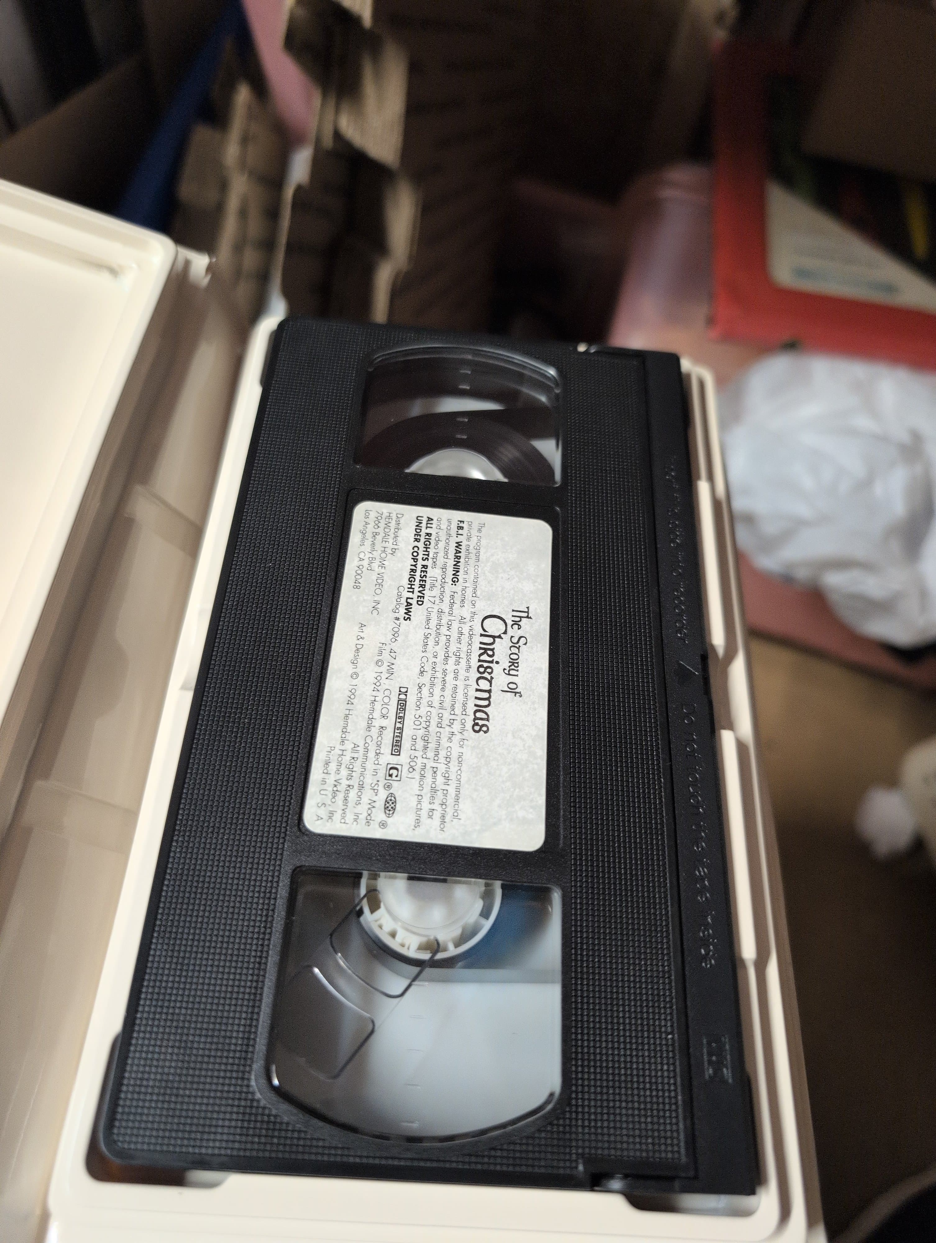The Story of Christmas VHS Hemdale Home Video - Thumbnail 2
