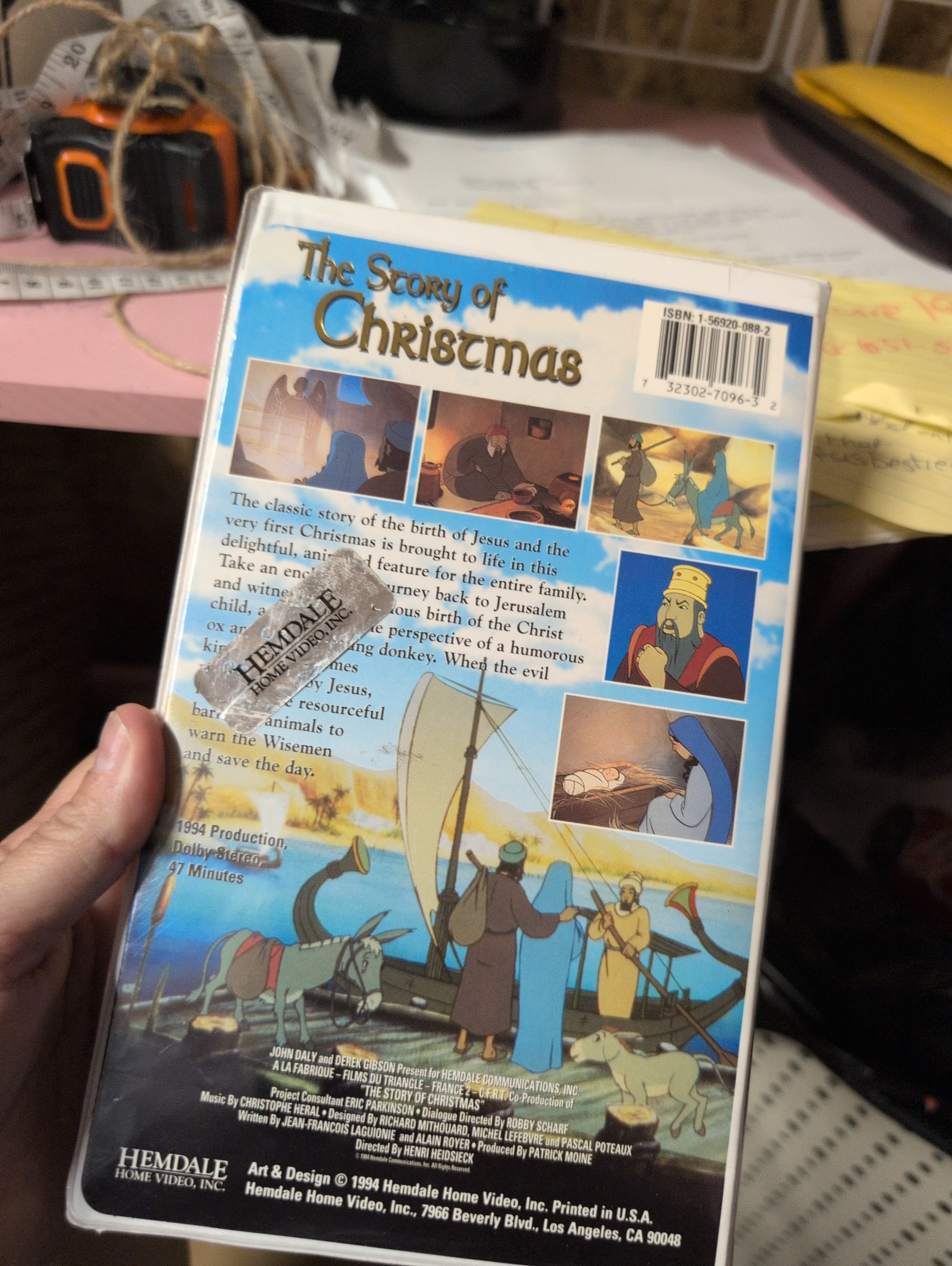 The Story of Christmas VHS Hemdale Home Video - Thumbnail 4