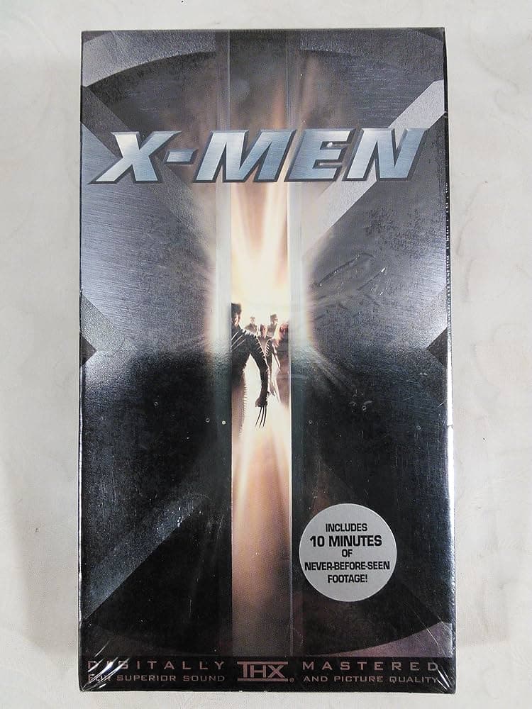 X-Men VHS Tape Marvel 2000 - Thumbnail 3