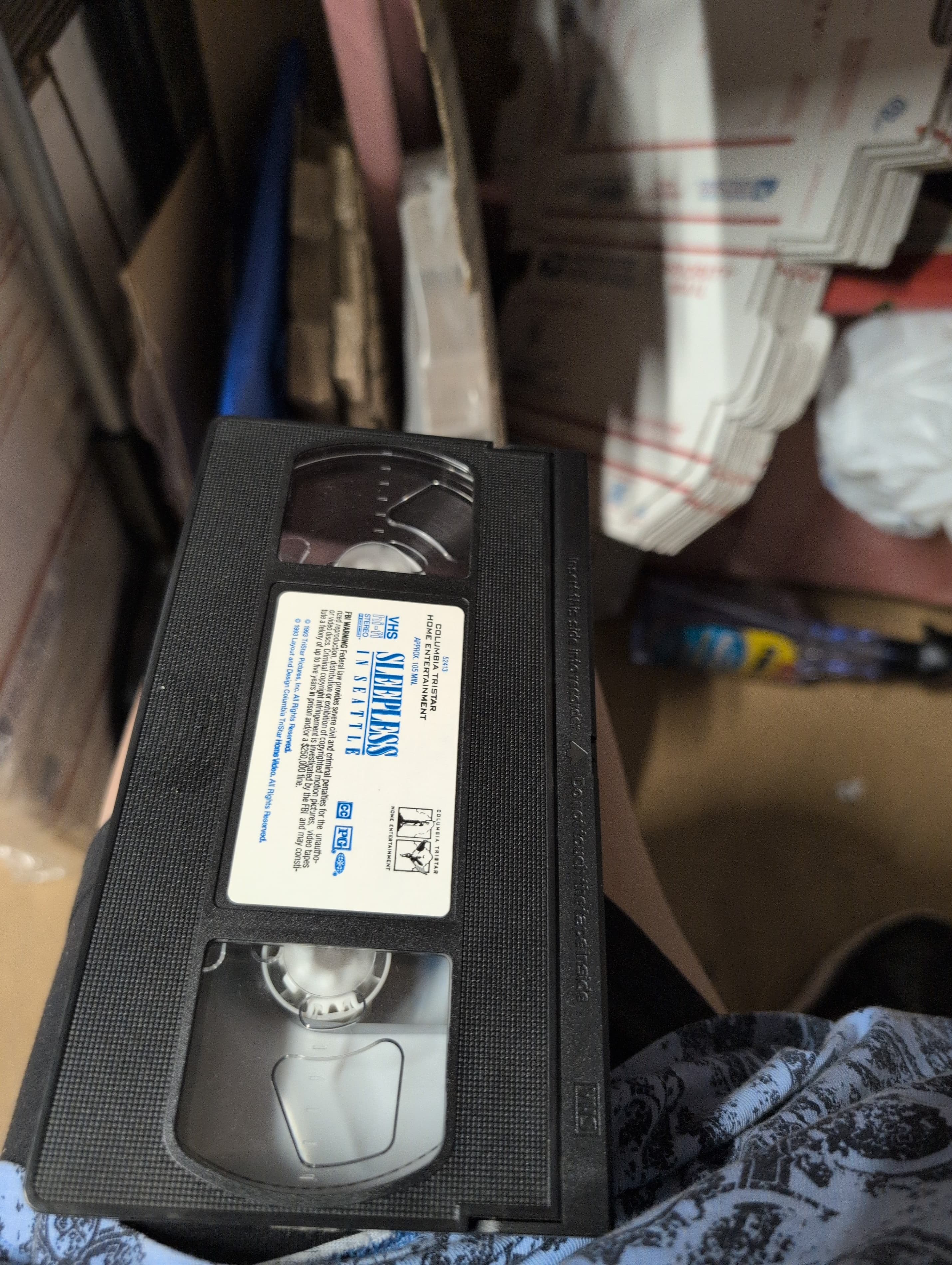 Sleepless in Seattle VHS Tape Classic Family Movie