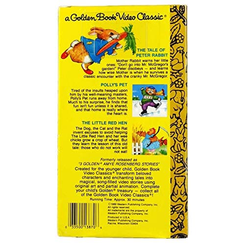 Peter Rabbit Andother Tales [VHS] unopened - Thumbnail 2