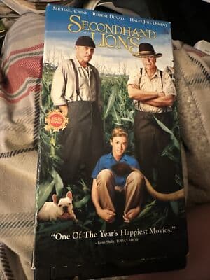 Secondhand Lions [VHS] unopened - Thumbnail 4
