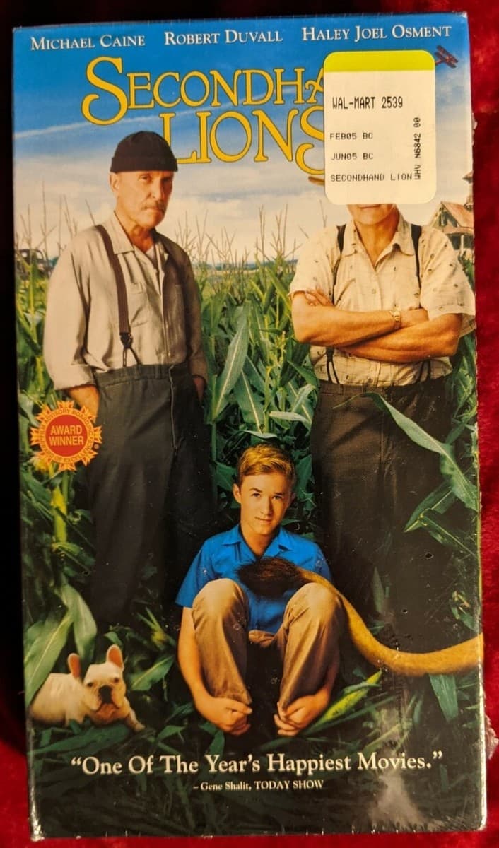 Secondhand Lions [VHS] unopened - Thumbnail 3