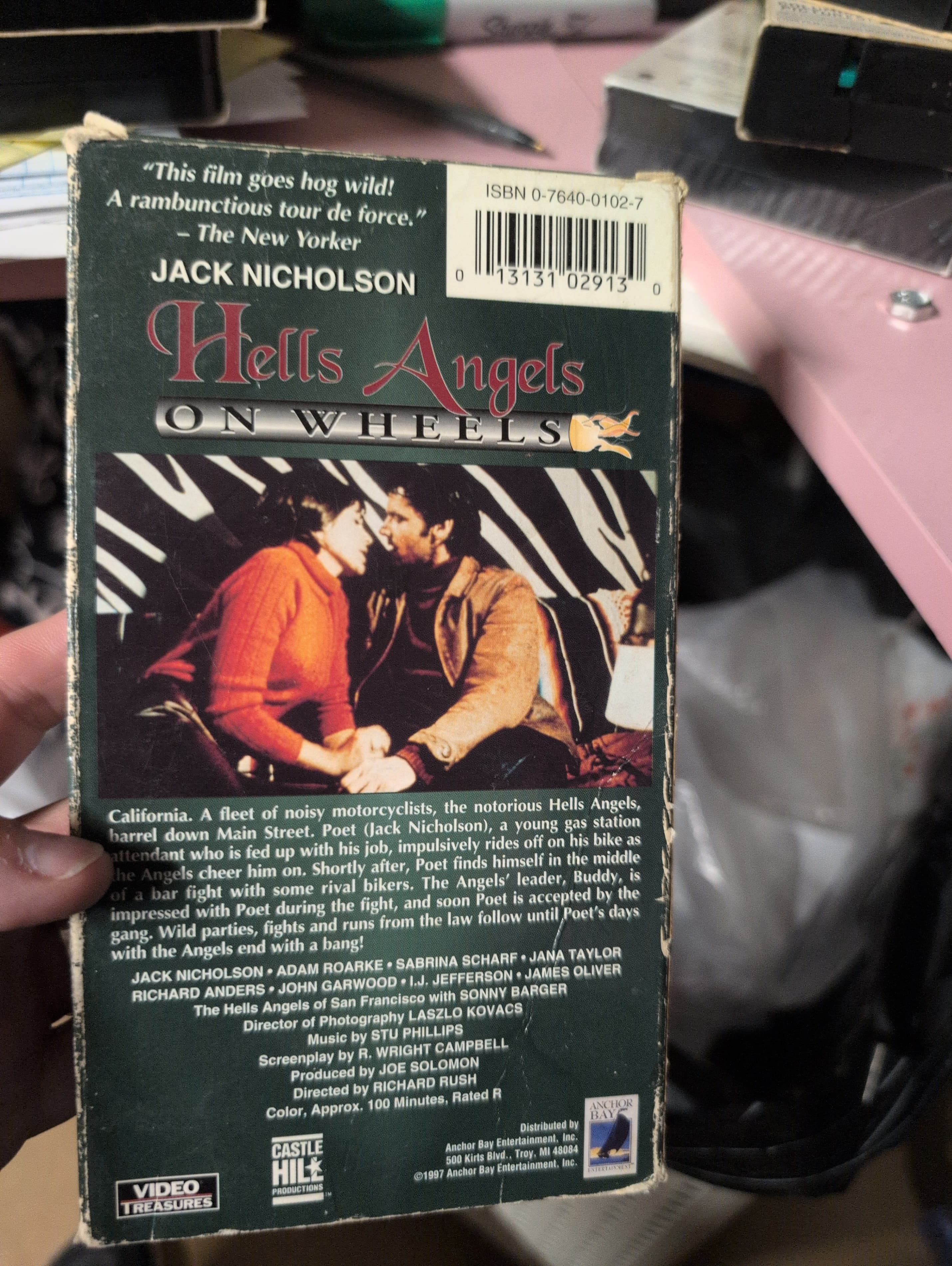 Hells Angels on Wheels VHS Jack Nicholson Classic - Thumbnail 2