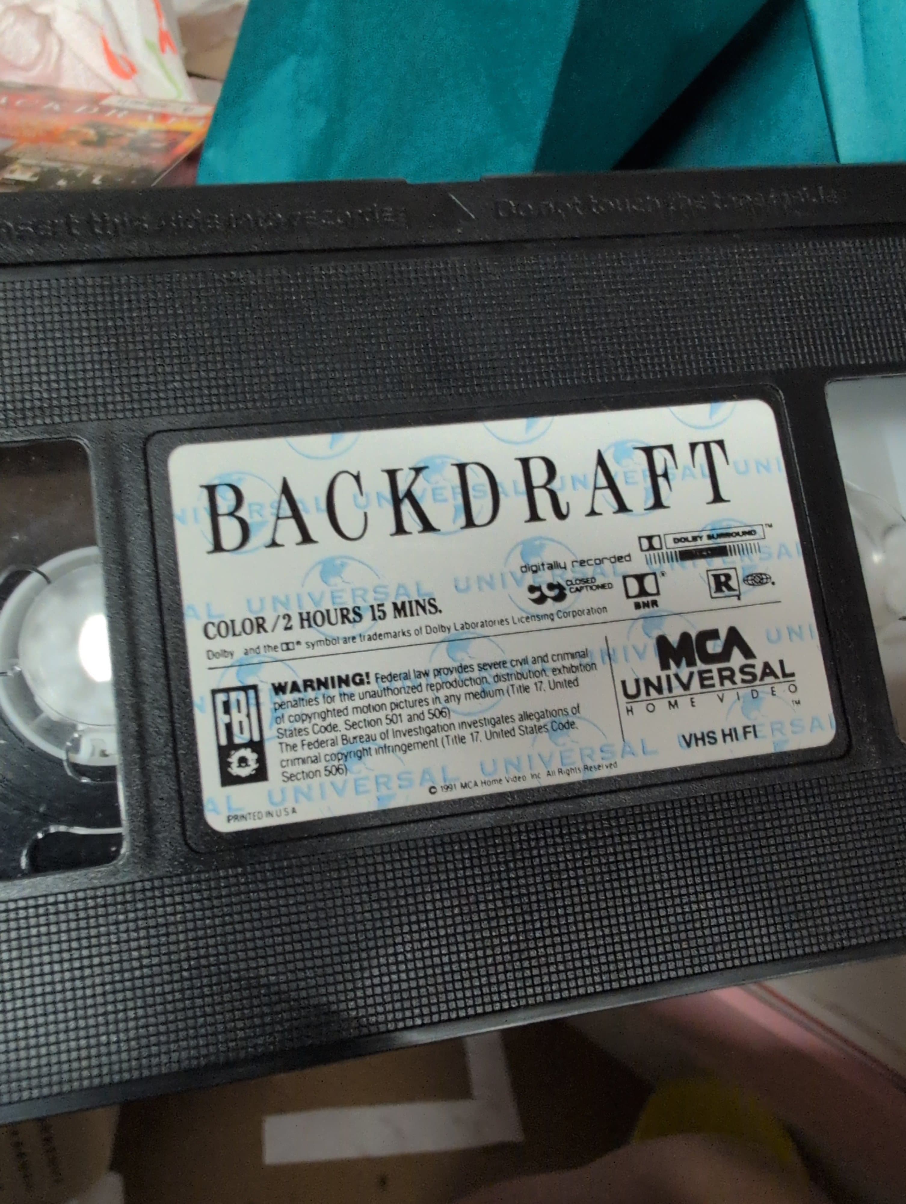 Backdraft [VHS] - Thumbnail 7