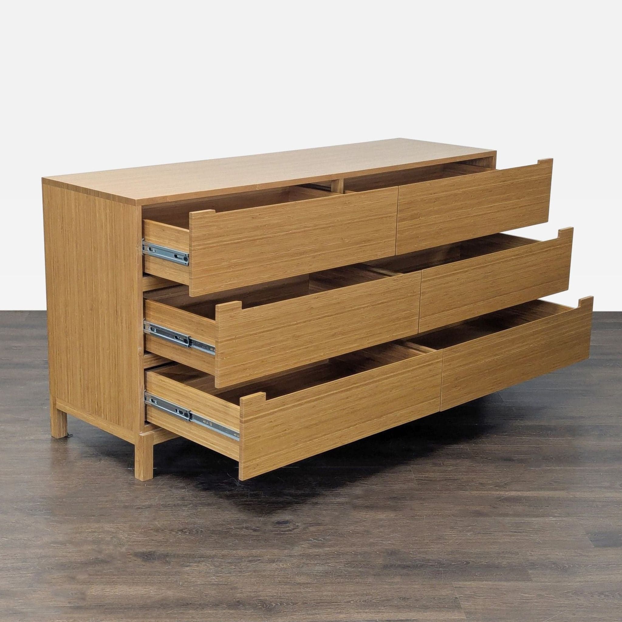 Greenington Bamboo 6-Drawer Dresser – Modern Natural Finish - Thumbnail 2