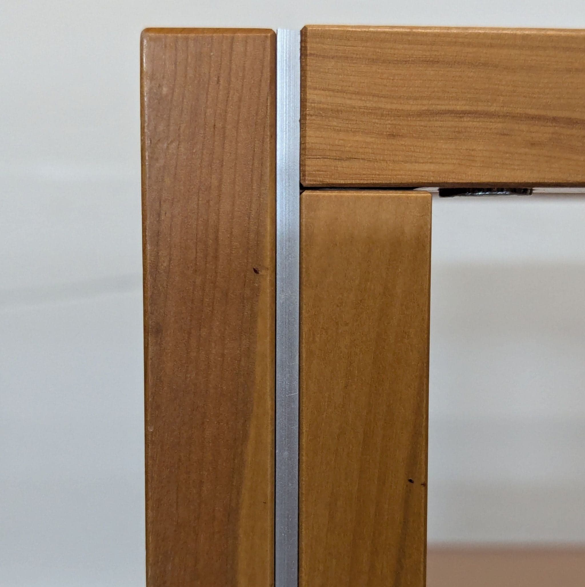Gangso Mobler Glass and Wood Console Table - Thumbnail 4