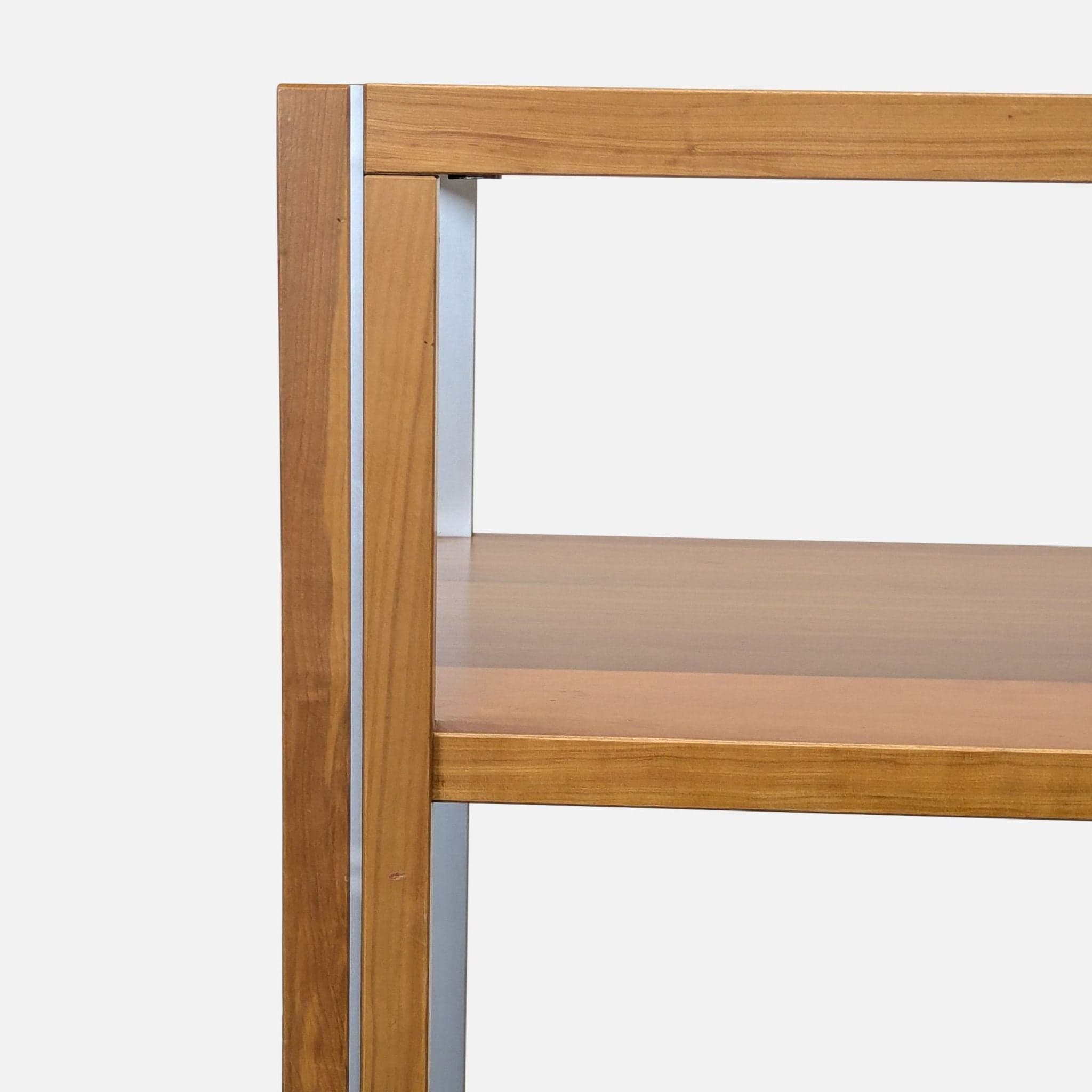 Gangso Mobler Glass and Wood Console Table - Thumbnail 11
