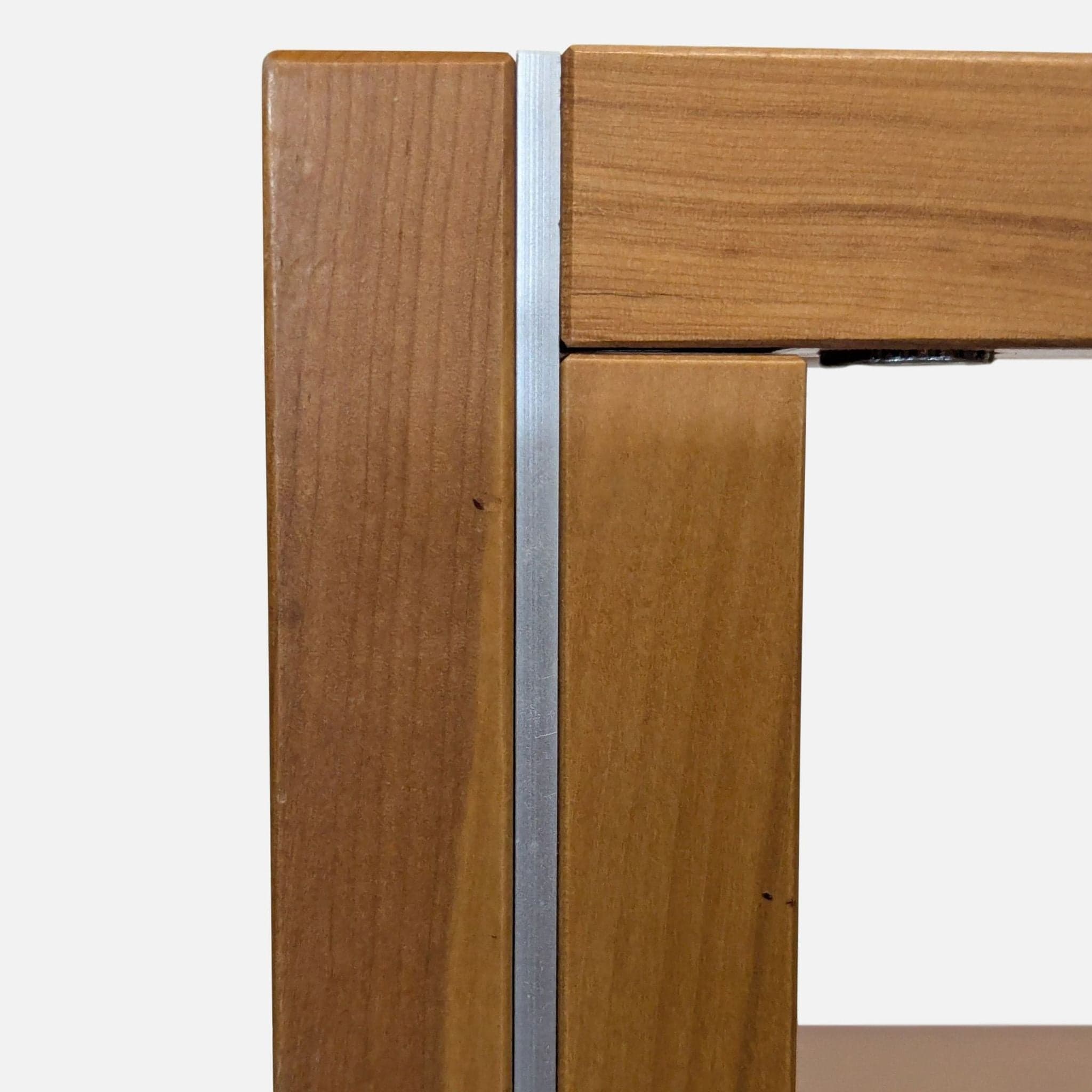 Gangso Mobler Glass and Wood Console Table - Thumbnail 13