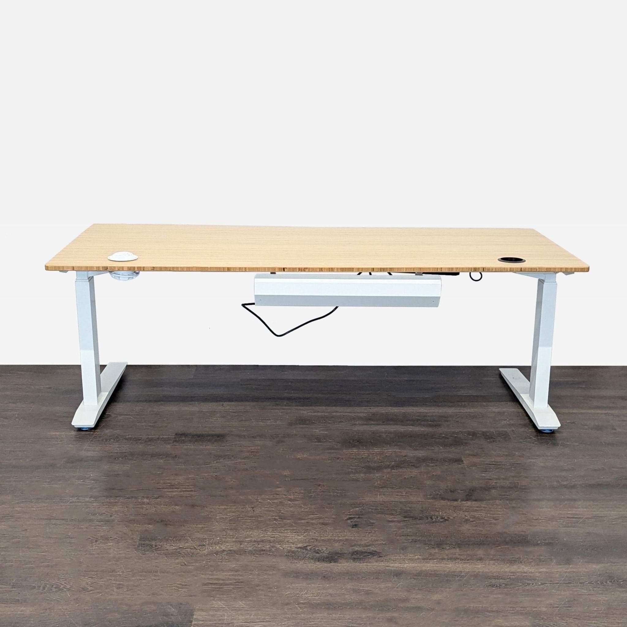 Fully Jarvis Bamboo Electric Adjustable Standing Desk with Programmable Memory - Thumbnail 8