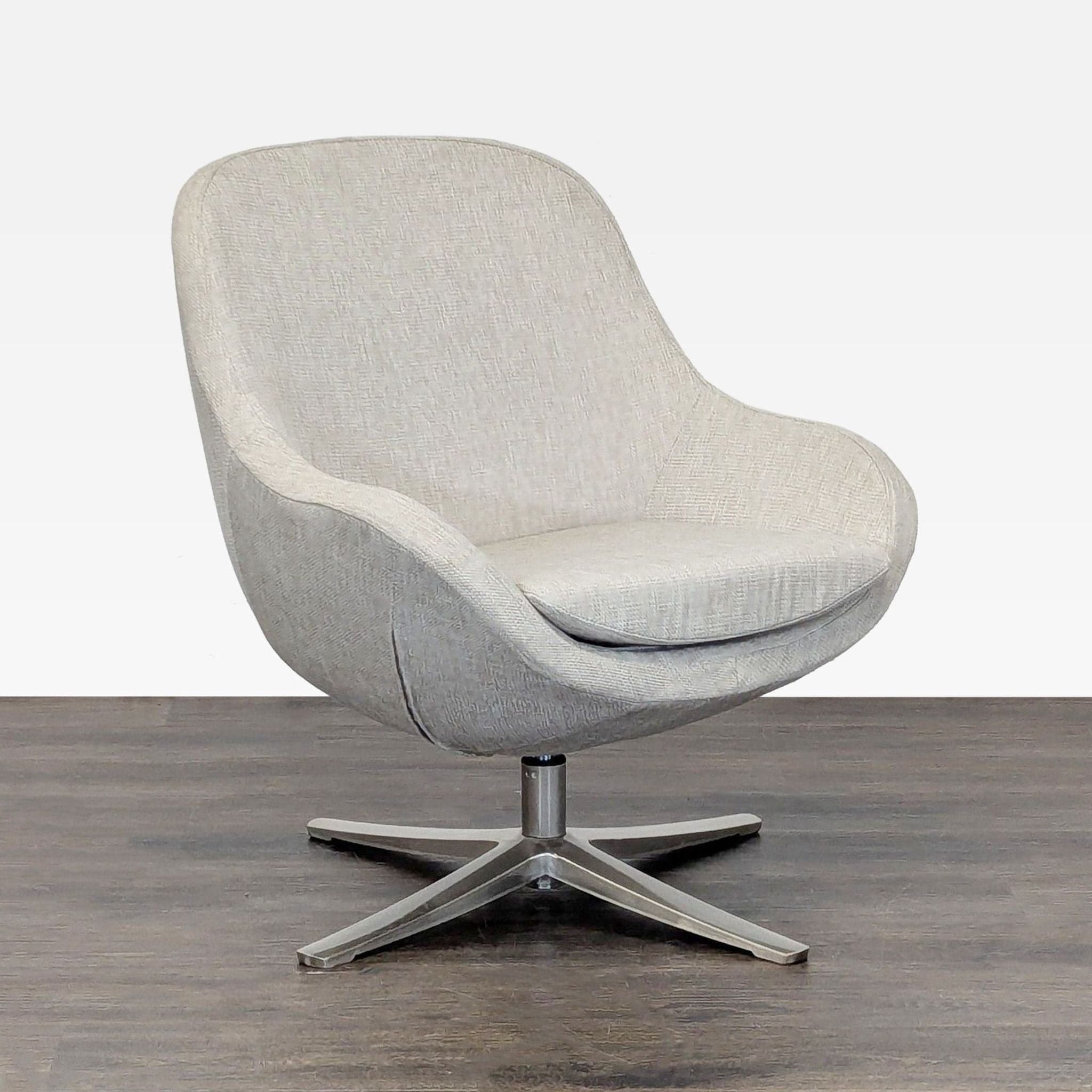 Parker Living Furniture Modern Swivel Lounge Chair - Thumbnail 3