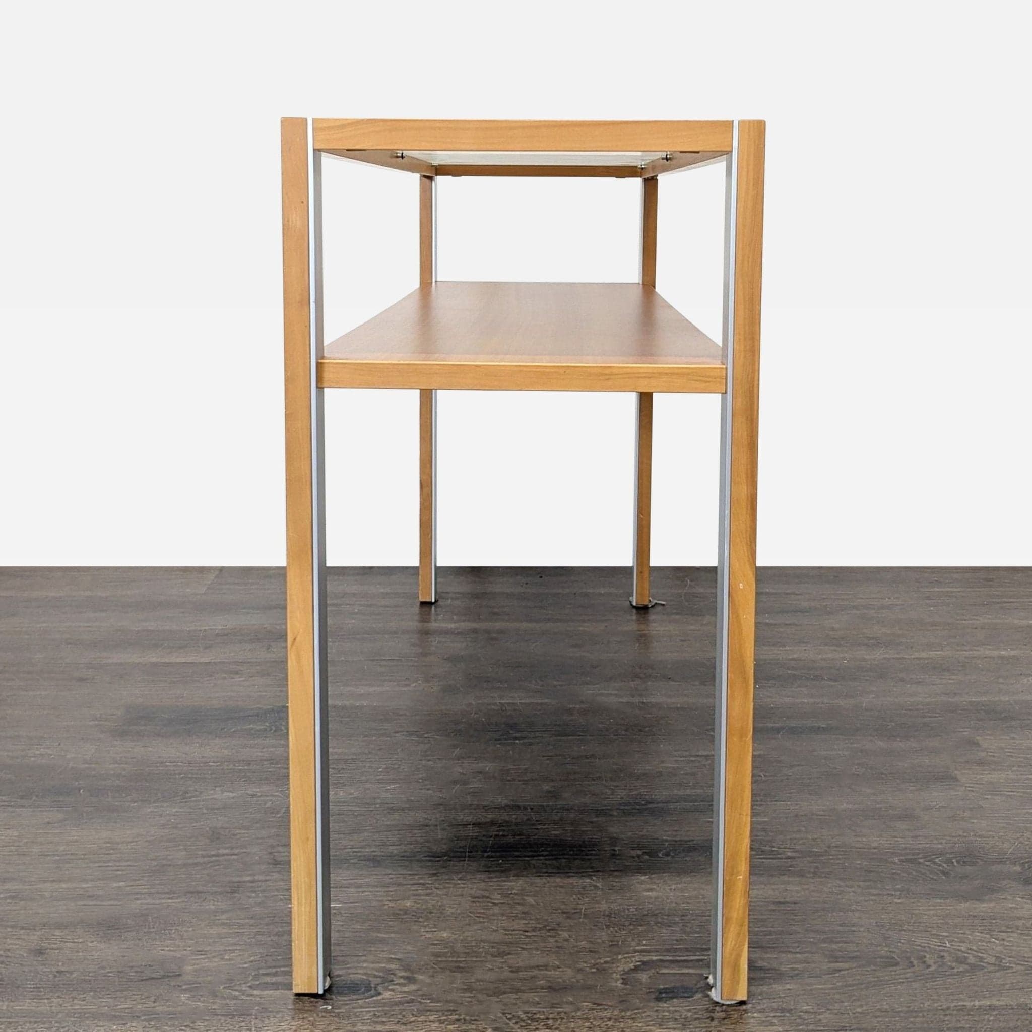Gangso Mobler Glass and Wood Console Table - Thumbnail 9