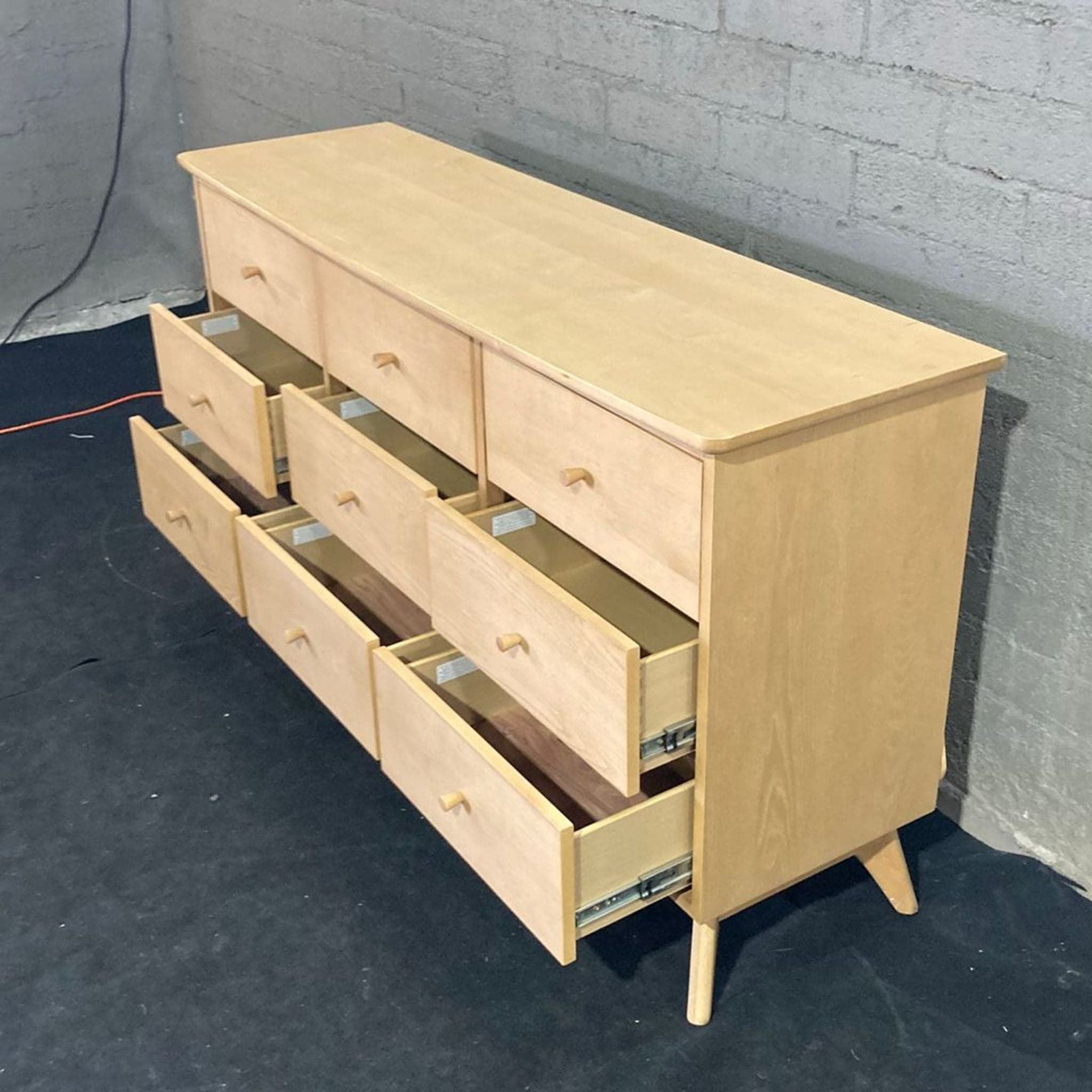Living Spaces Mariko Natural Wood 34" Dresser - Thumbnail 4