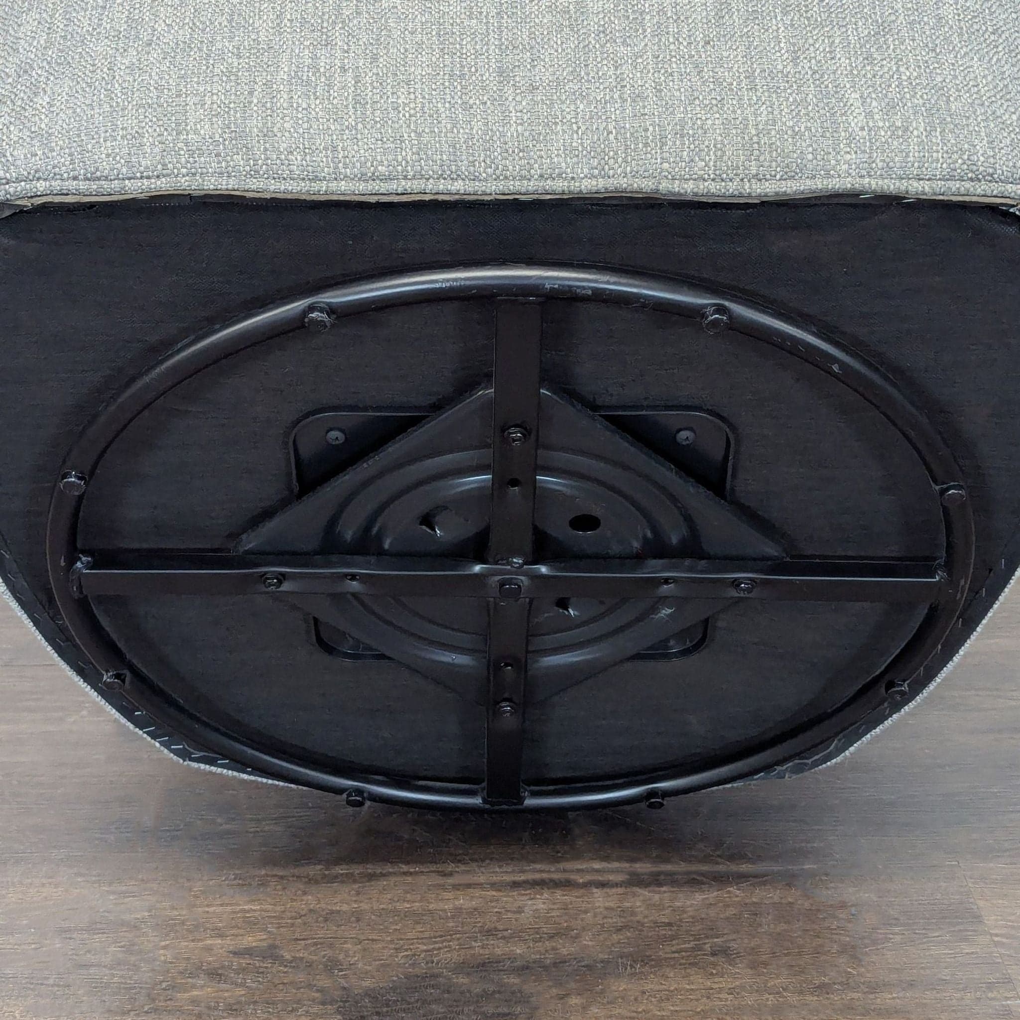 CR Laine Furniture Lounge Swivel Chair with Nailhead Trim - Thumbnail 7
