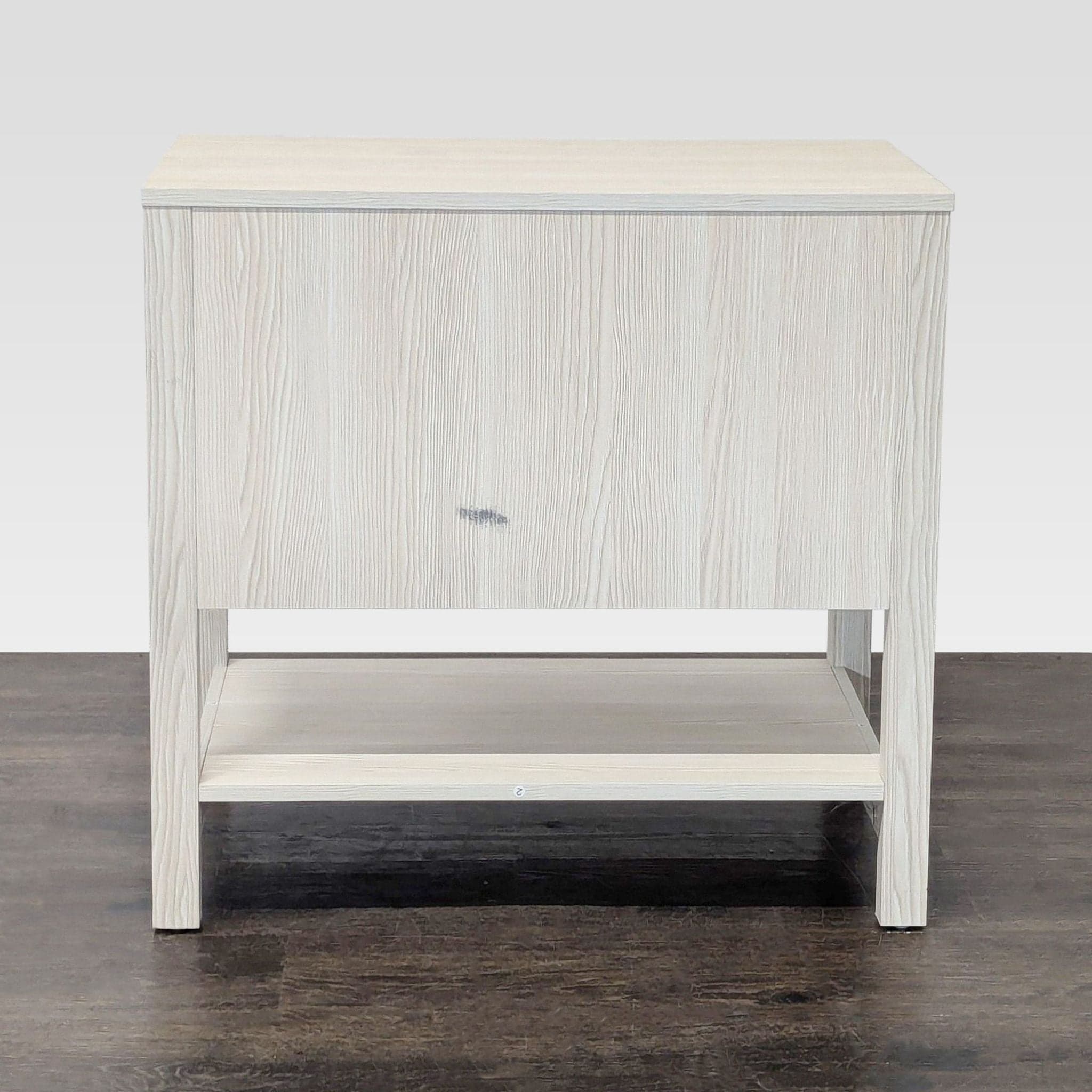 Breakwater Bay Two Drawer Nightstand with Bottom Shelf - Thumbnail 3