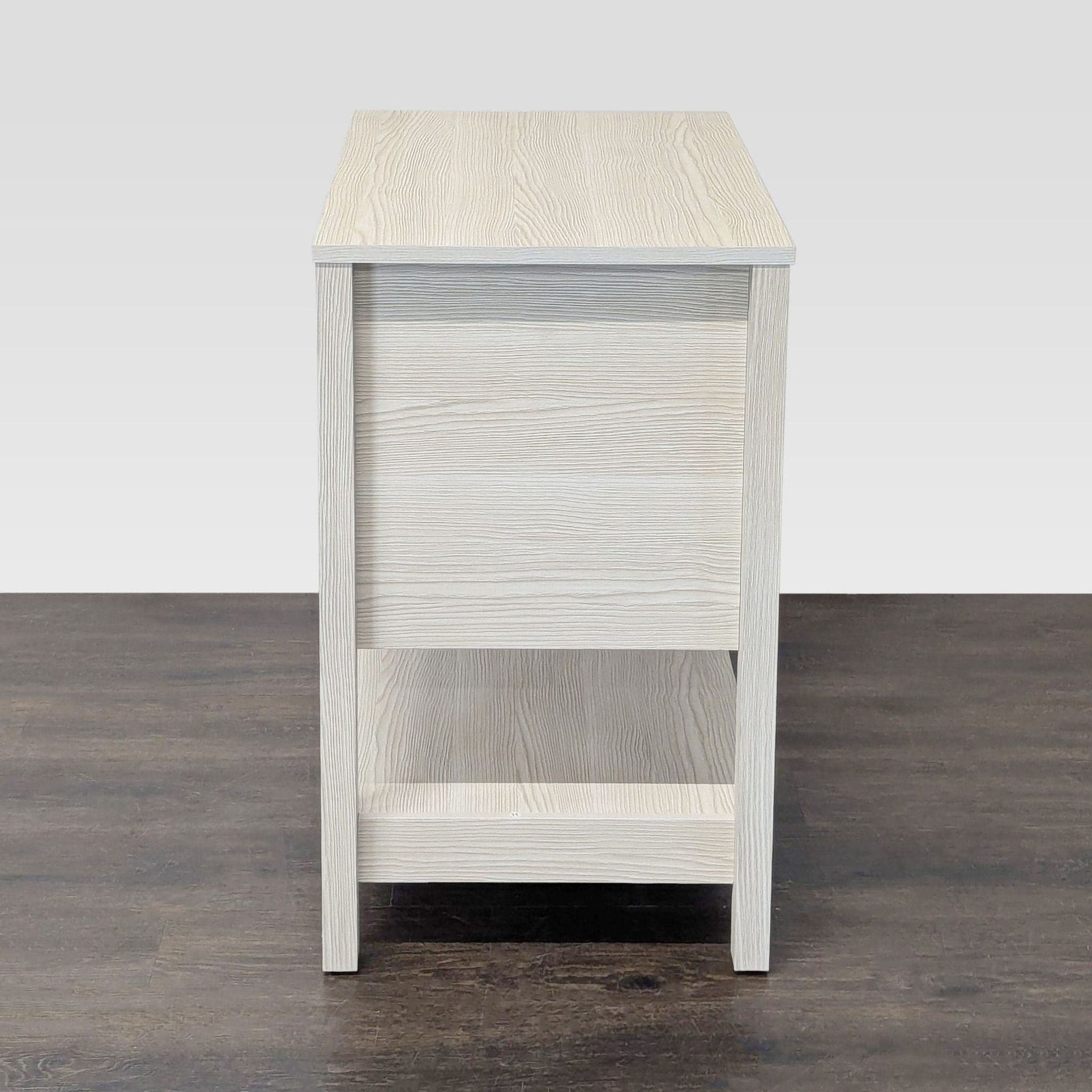 Breakwater Bay Two Drawer Nightstand with Bottom Shelf - Thumbnail 4