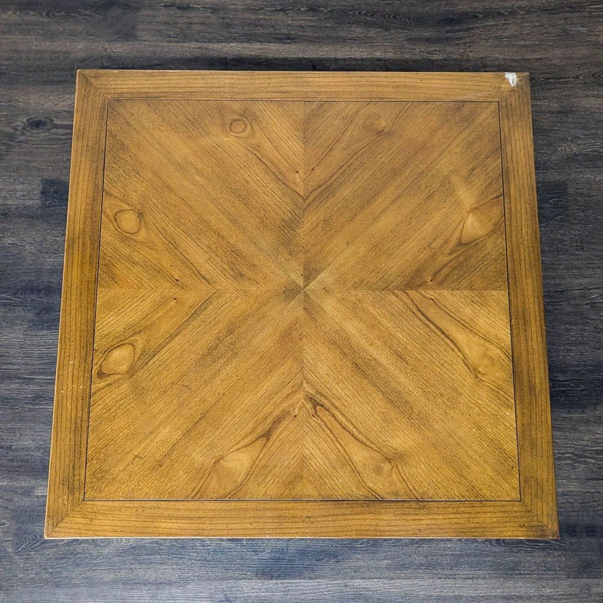 Vintage End Table with Cabinet - Thumbnail 9