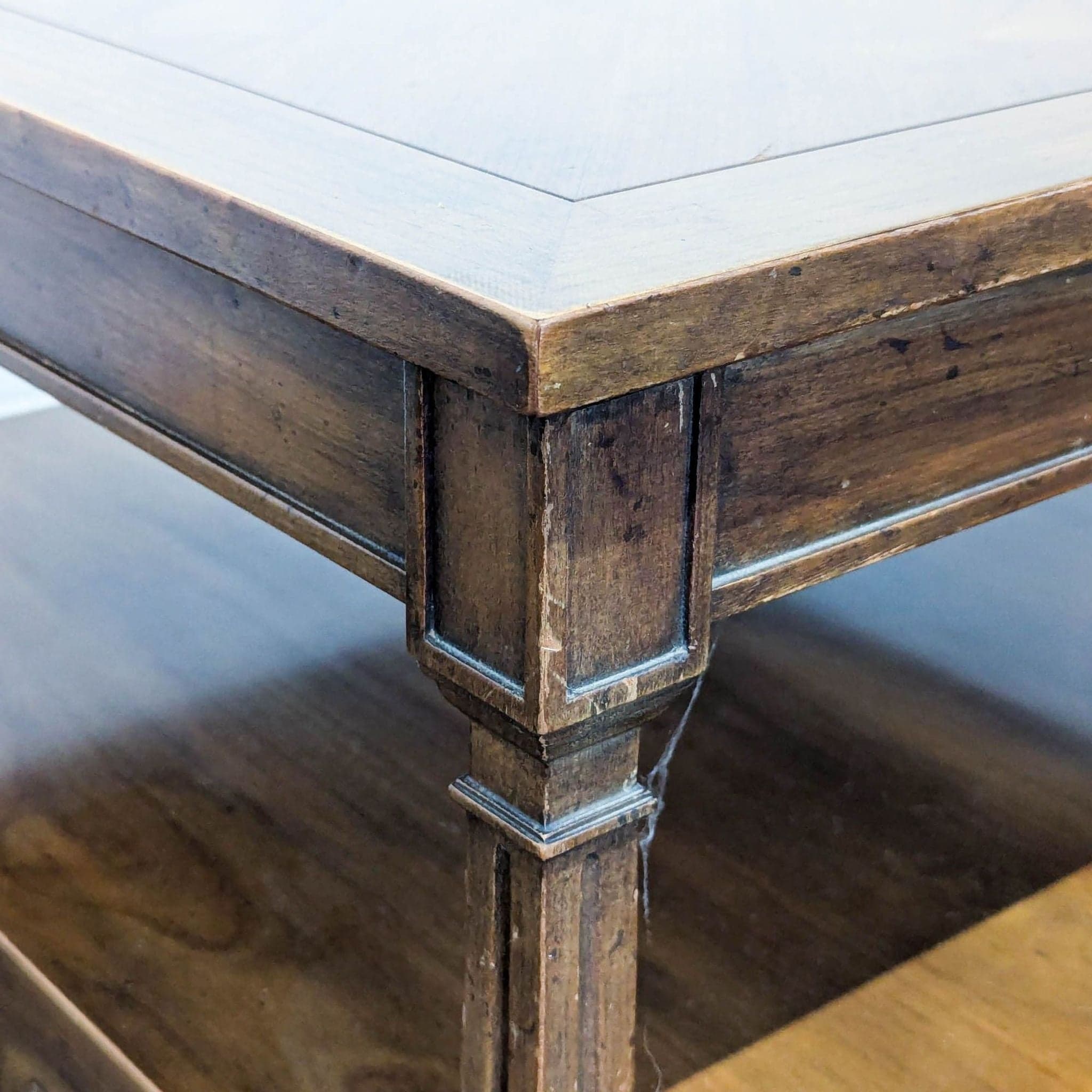 Vintage End Table with Cabinet - Thumbnail 8